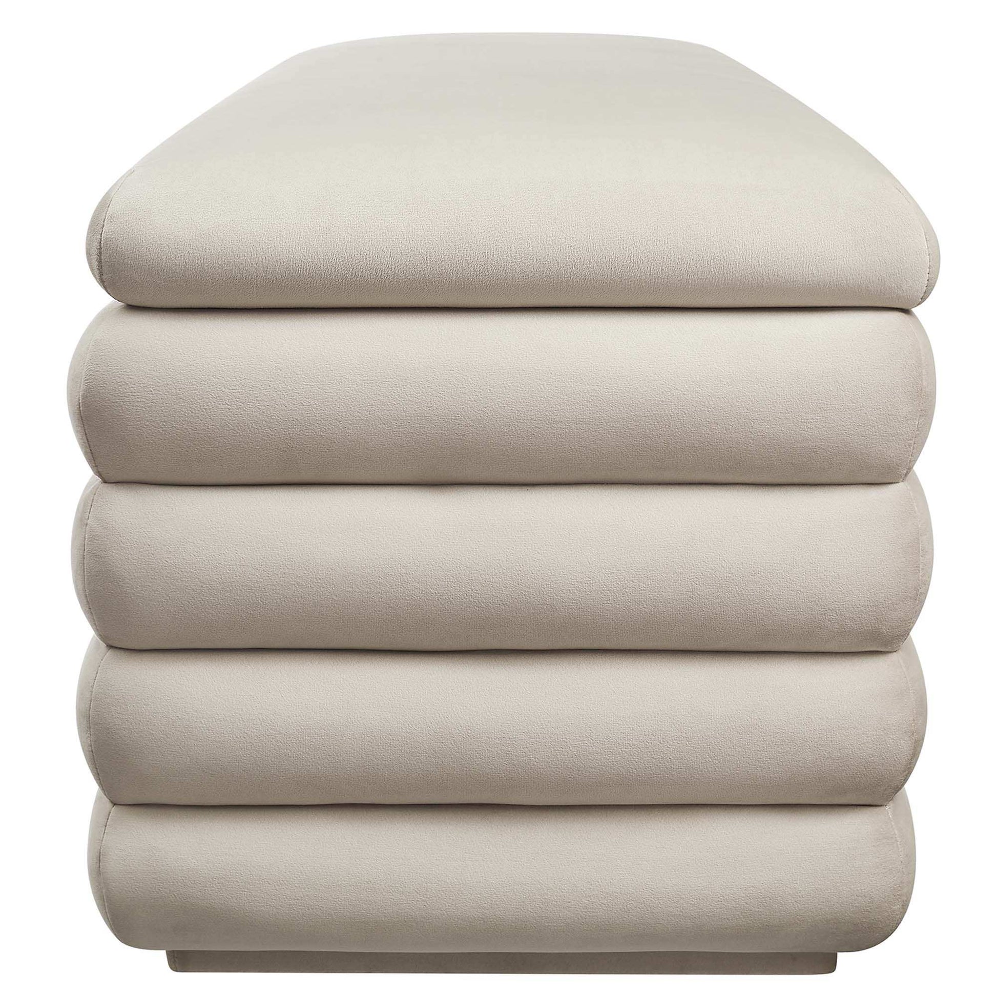 Mezzo Upholstered Performance Velvet Storage Bench by Modway - Best Buy Furniture