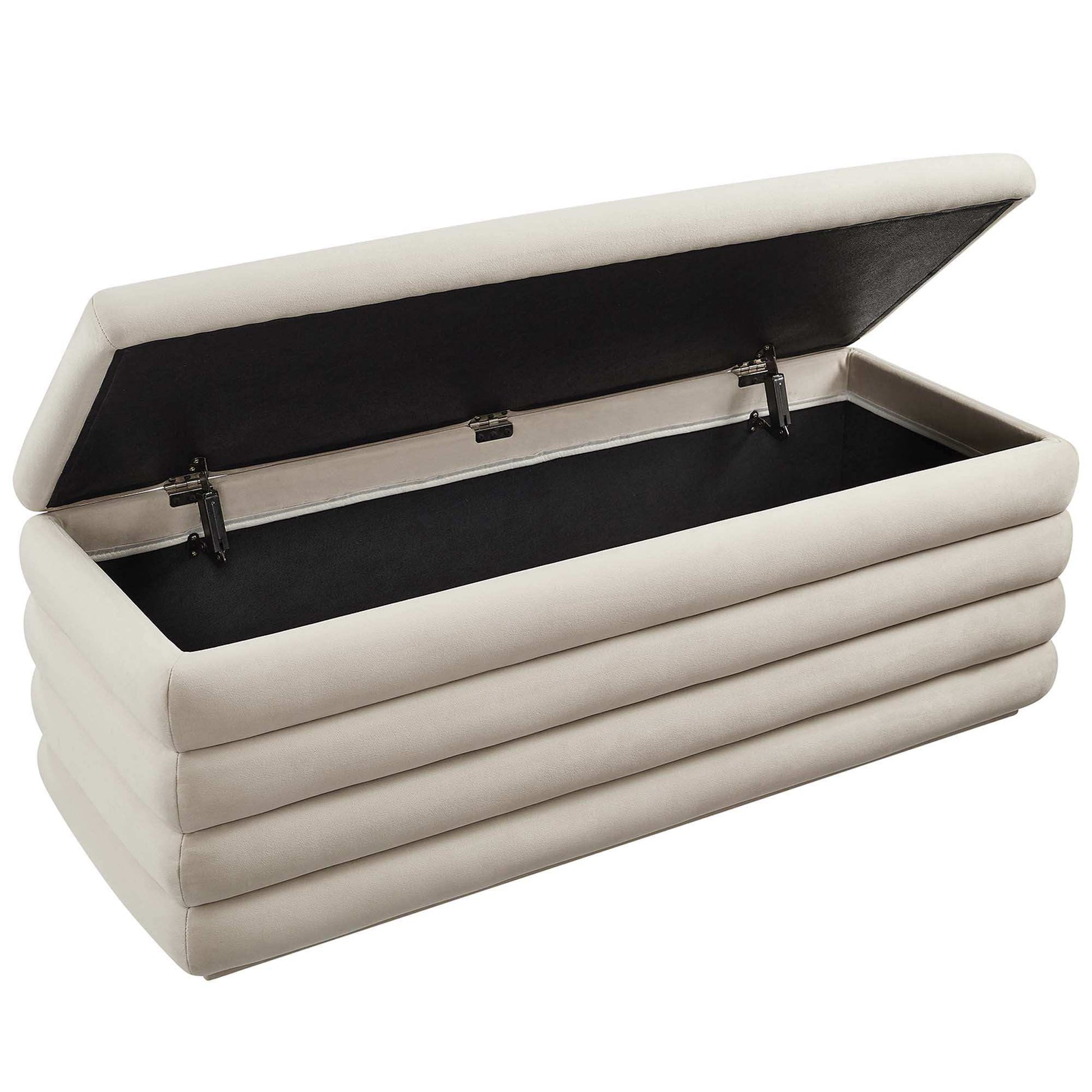 Mezzo Upholstered Performance Velvet Storage Bench by Modway - Best Buy Furniture