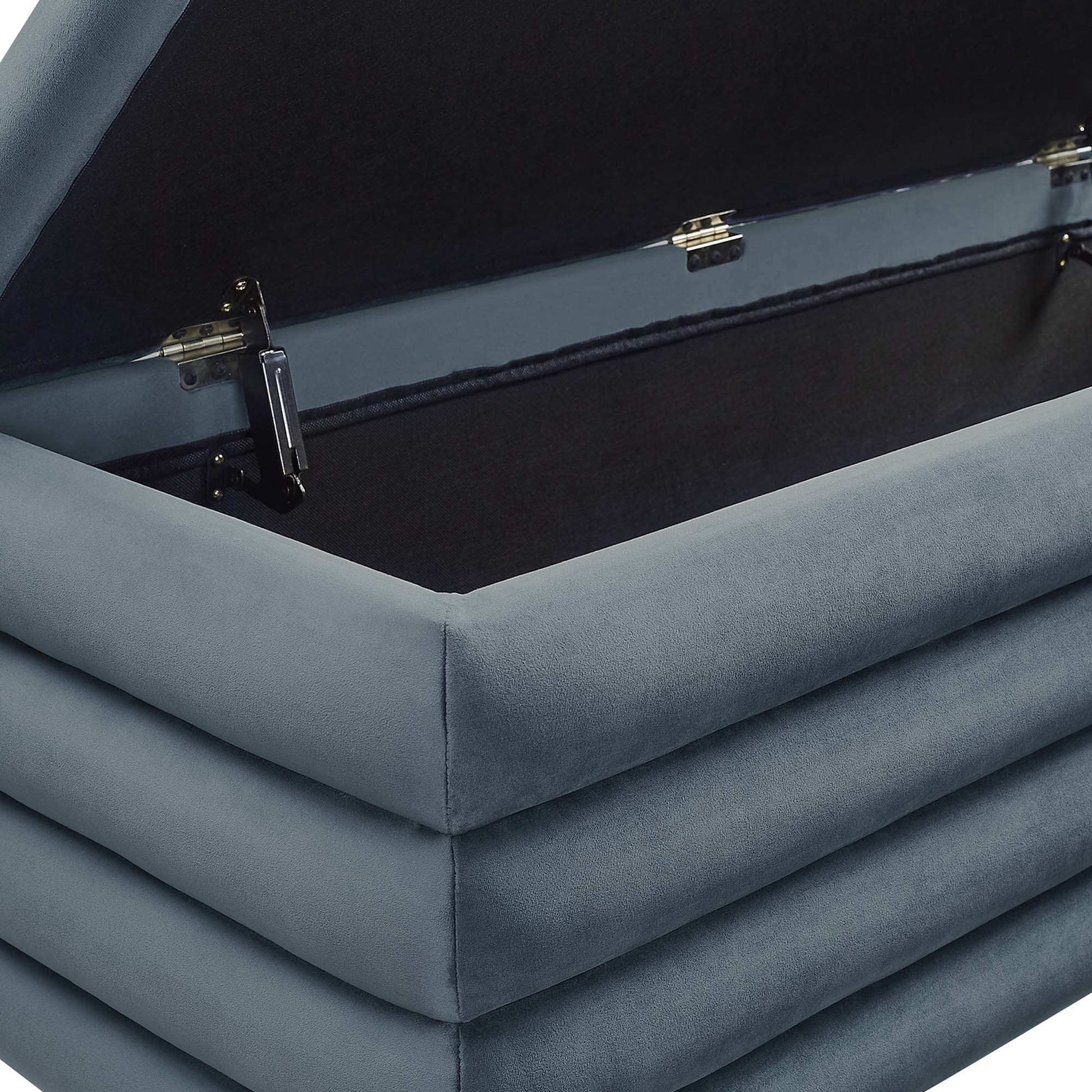 Mezzo Upholstered Performance Velvet Storage Bench by Modway - Best Buy Furniture