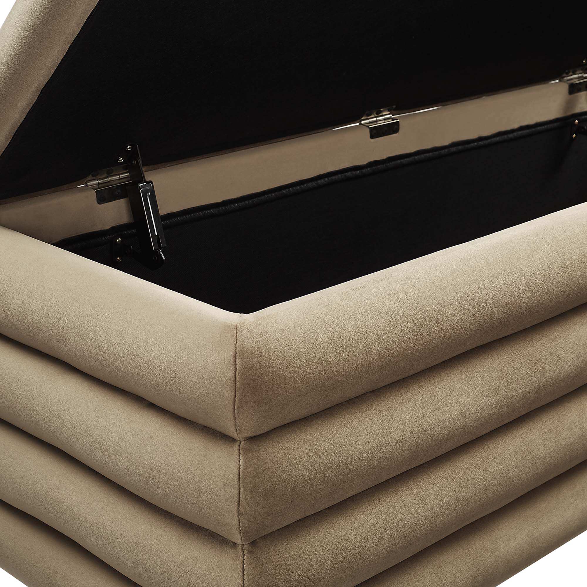 Mezzo Upholstered Performance Velvet Storage Bench by Modway - Best Buy Furniture