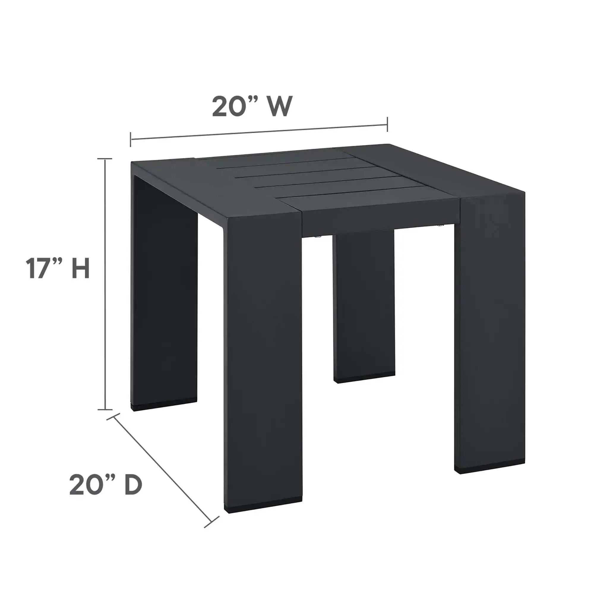 Tahoe 3-Piece Outdoor Patio Powder-Coated Aluminum Chaise Lounge Set by Modway - Best Buy Furniture