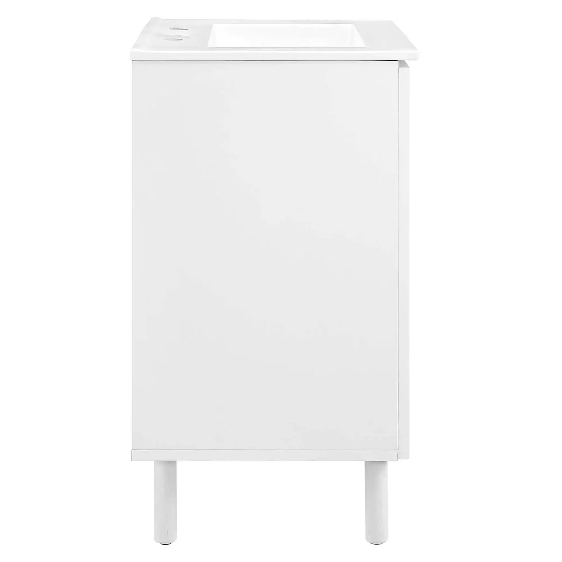 Calla 24" Perforated Metal Bathroom Vanity by Modway - Best Buy Furniture