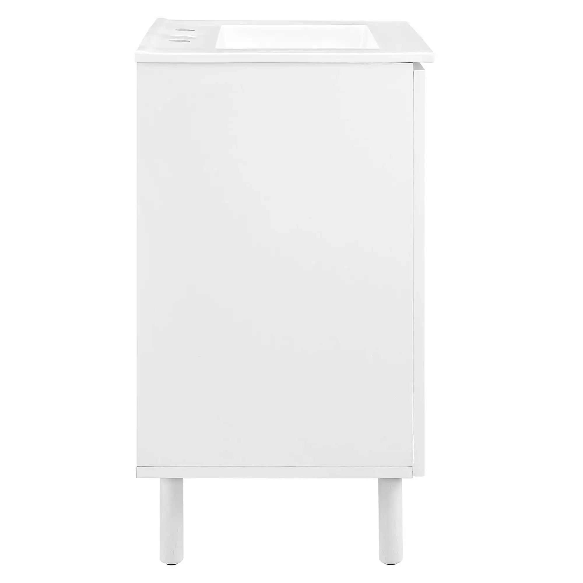 Calla 24" Perforated Metal Bathroom Vanity by Modway - Best Buy Furniture
