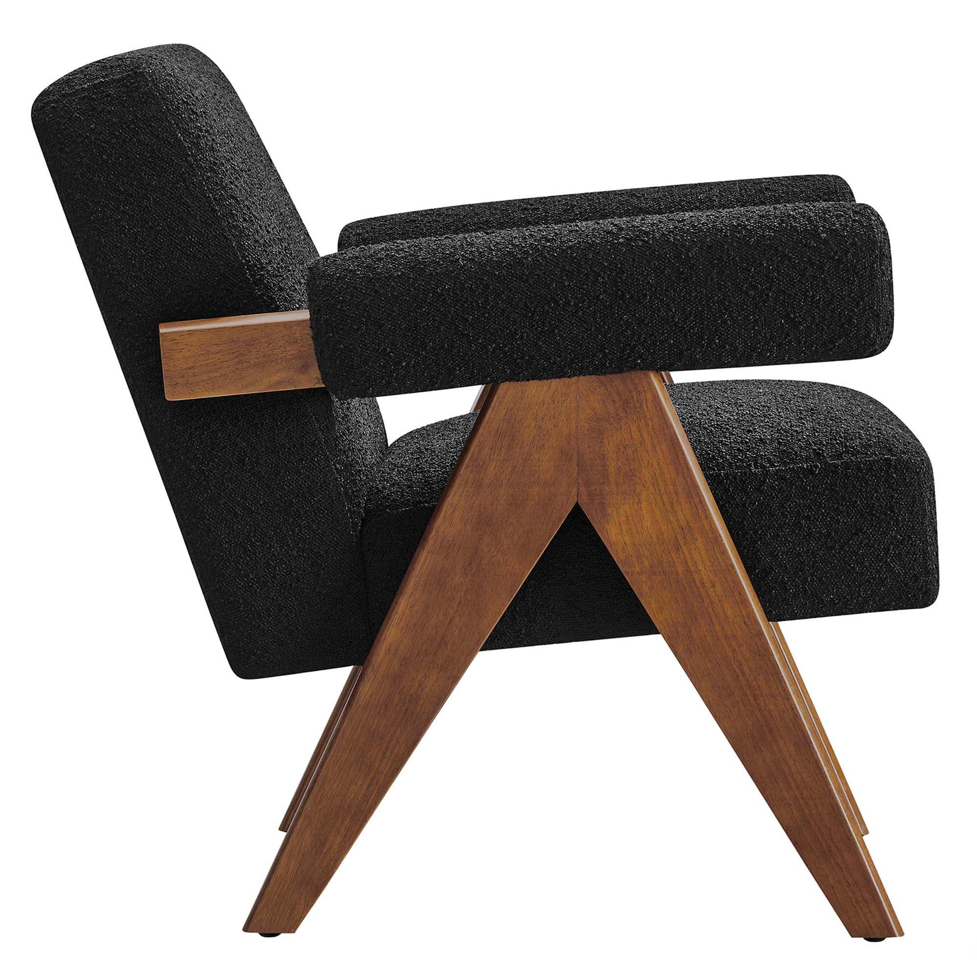Lyra Boucle Fabric Armchair Set of 2 by Modway - Best Buy Furniture