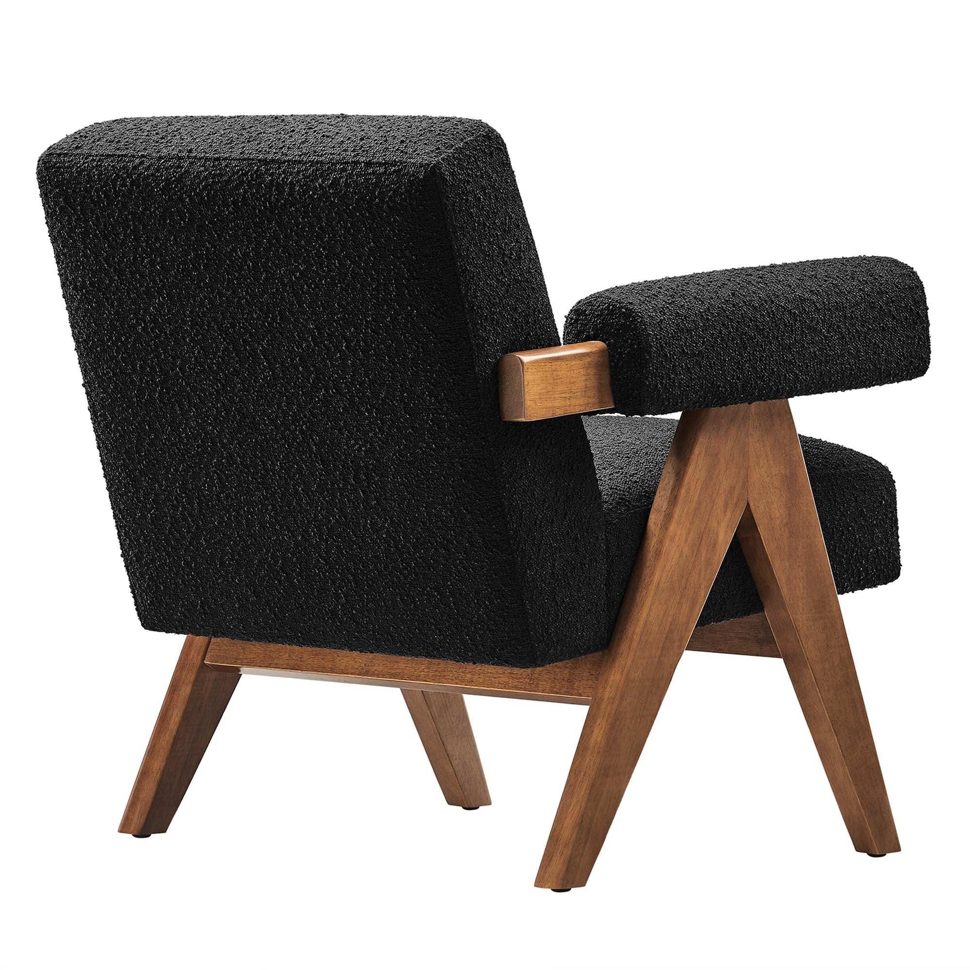 Lyra Boucle Fabric Armchair Set of 2 by Modway - Best Buy Furniture