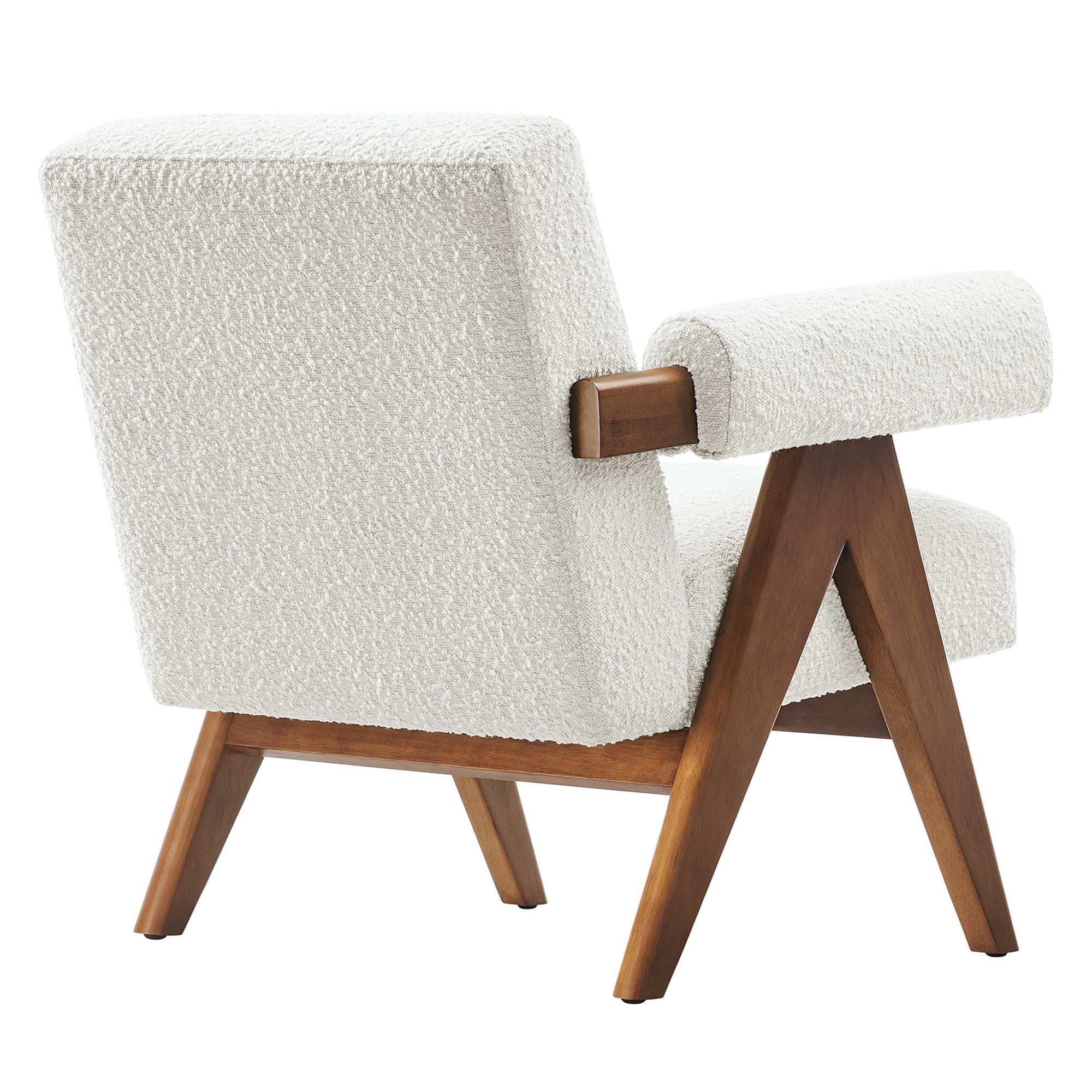 Lyra Boucle Fabric Armchair Set of 2 by Modway - Best Buy Furniture