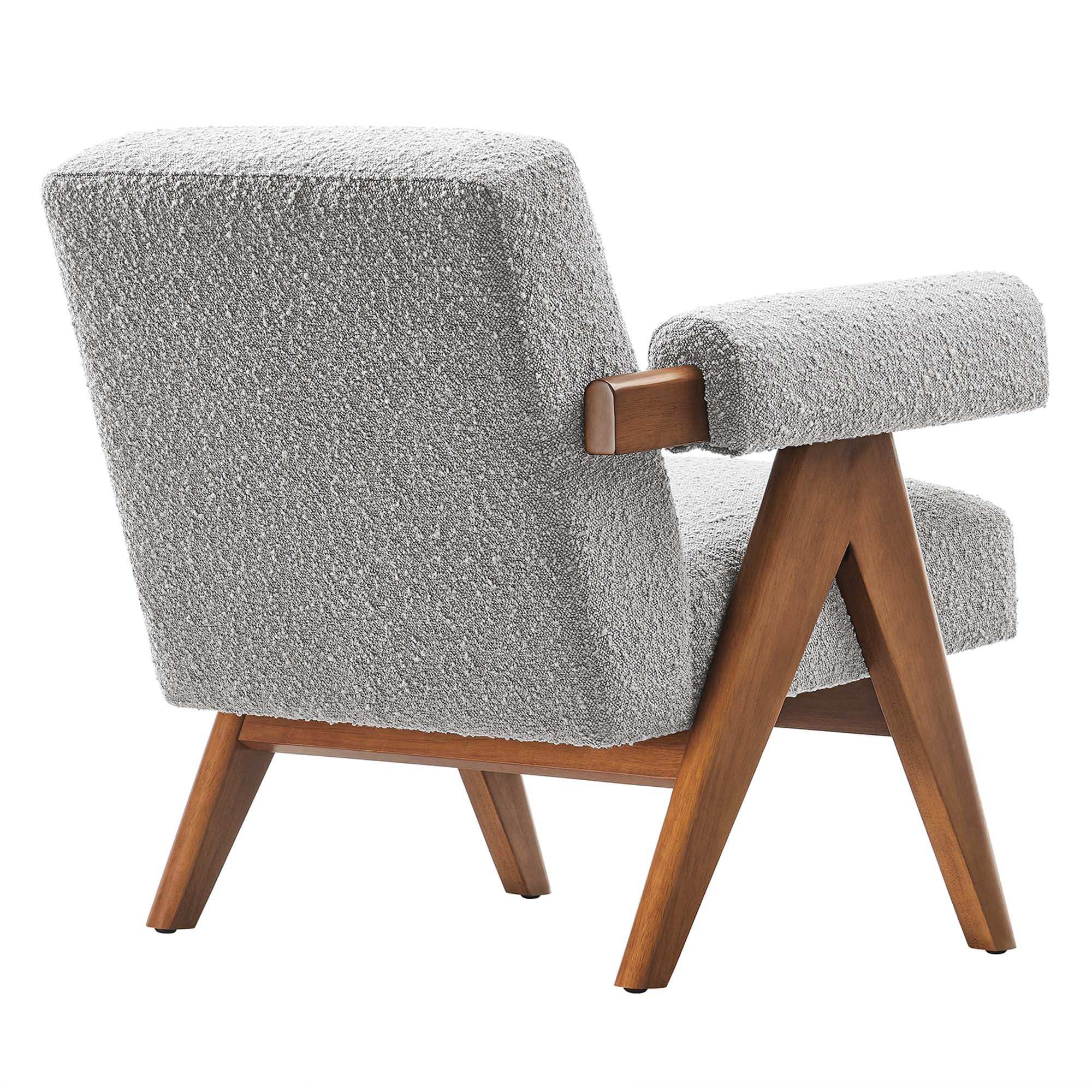 Lyra Boucle Fabric Armchair Set of 2 by Modway - Best Buy Furniture