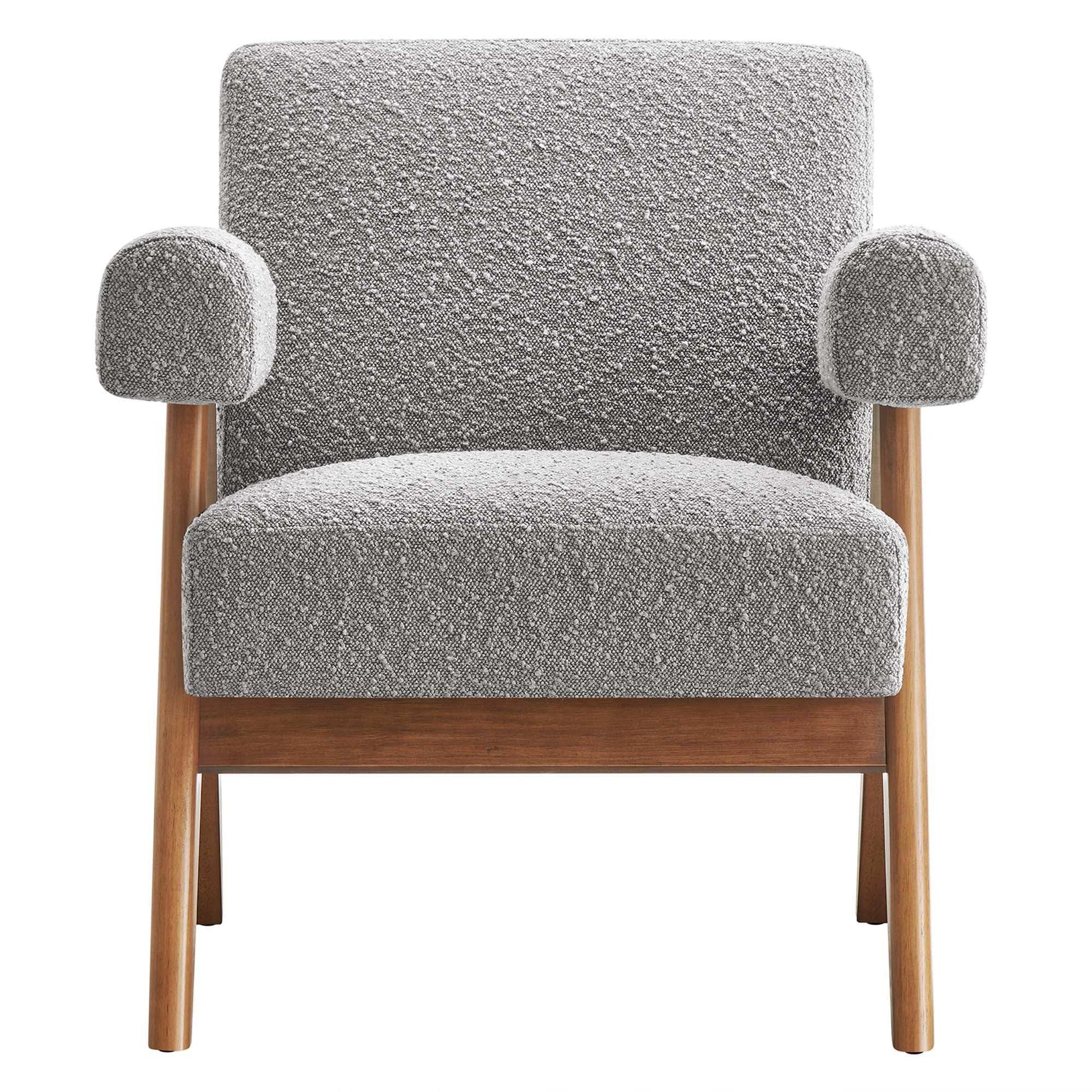 Lyra Boucle Fabric Armchair Set of 2 by Modway - Best Buy Furniture