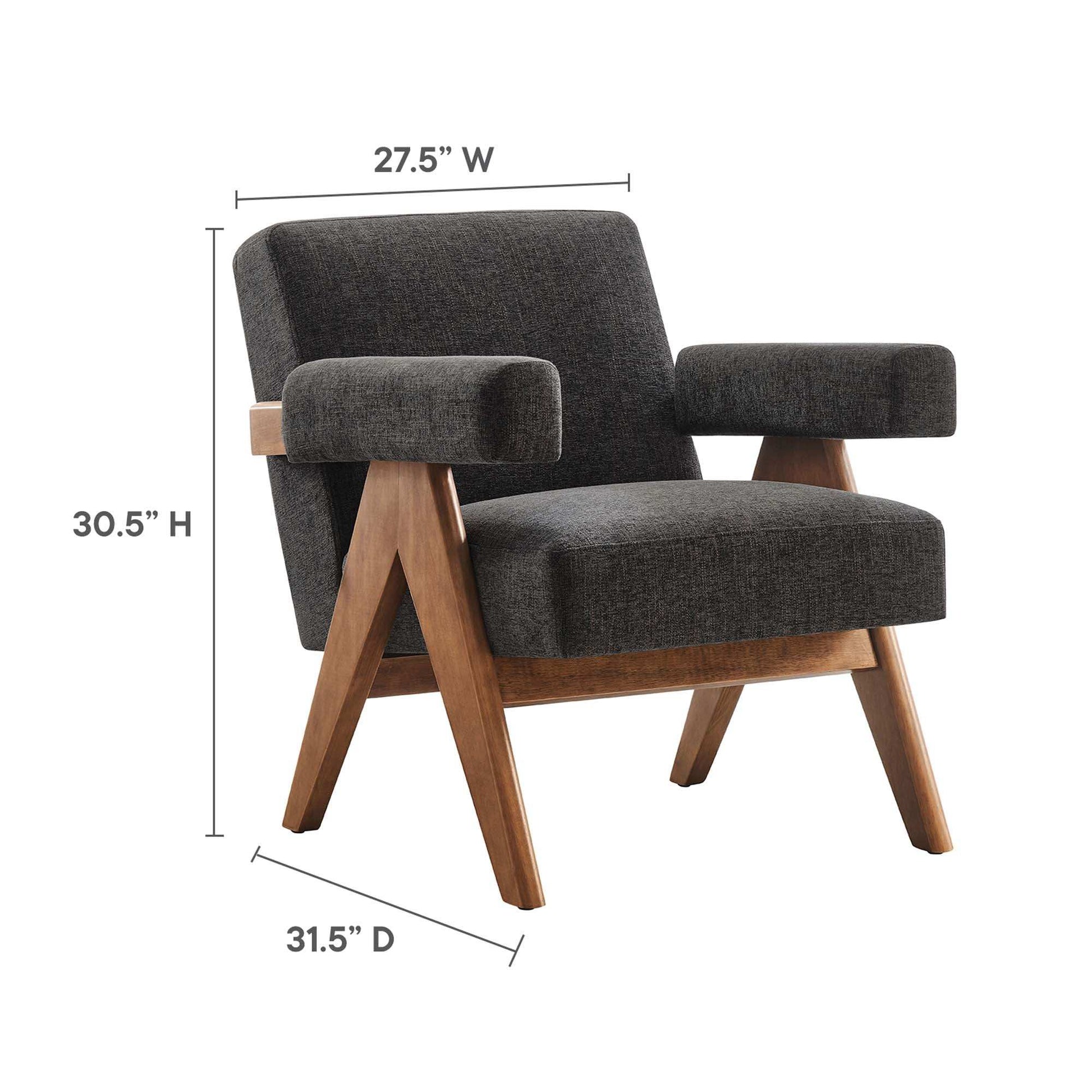 Lyra Fabric Armchair Set of 2 by Modway - Best Buy Furniture
