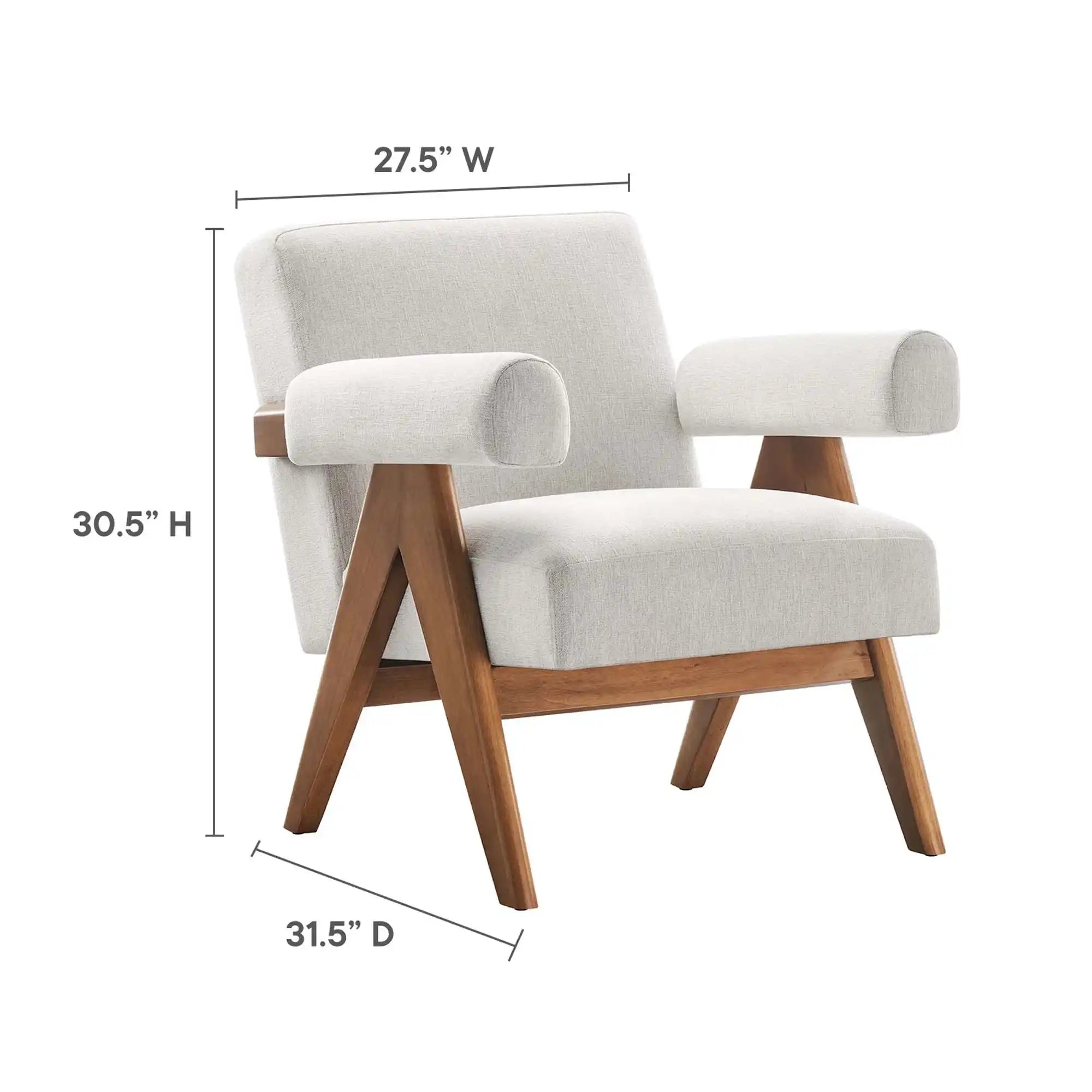 Lyra Fabric Armchair Set of 2 by Modway - Best Buy Furniture