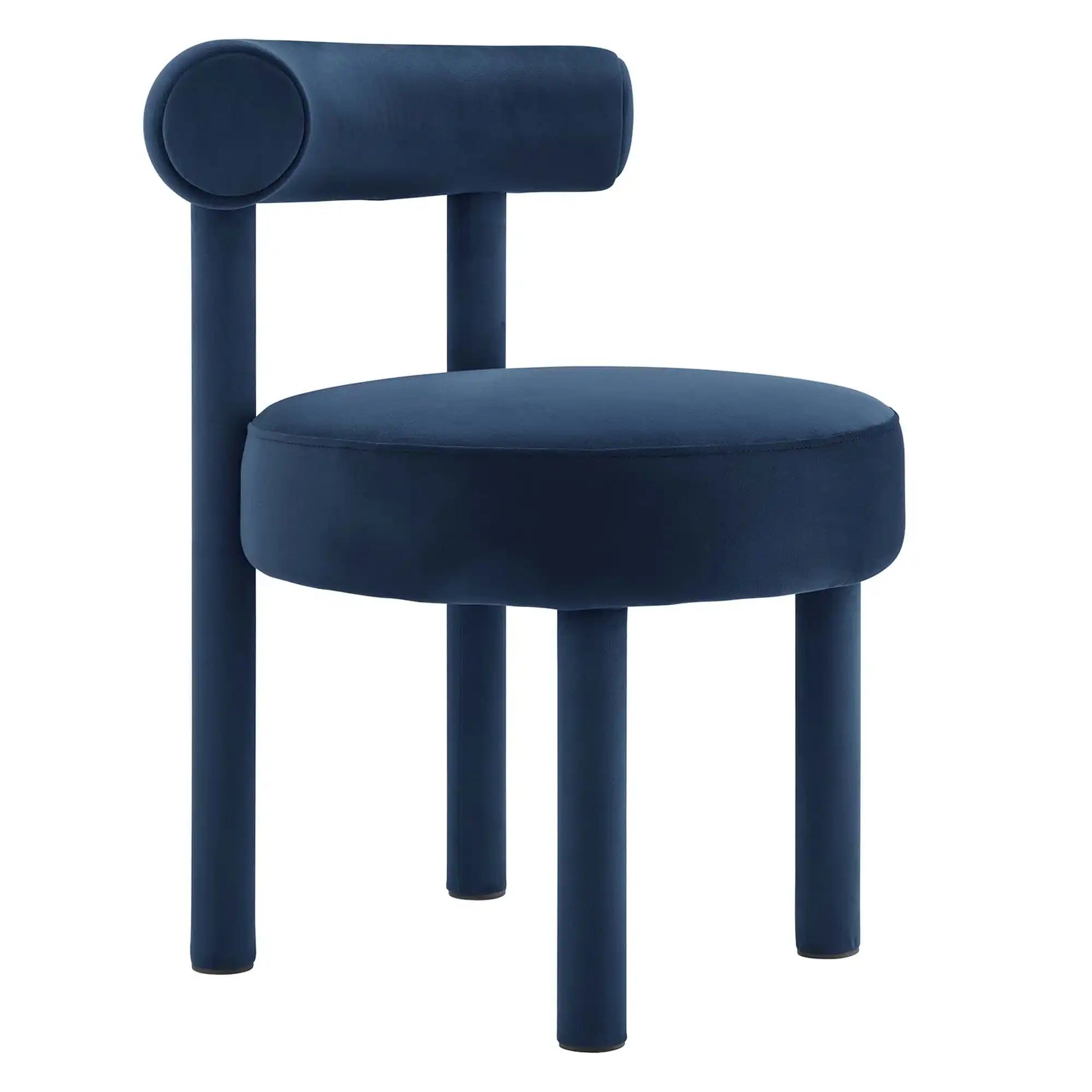 Toulouse Performance Velvet Dining Chair Set of 2 by Modway - Best Buy Furniture