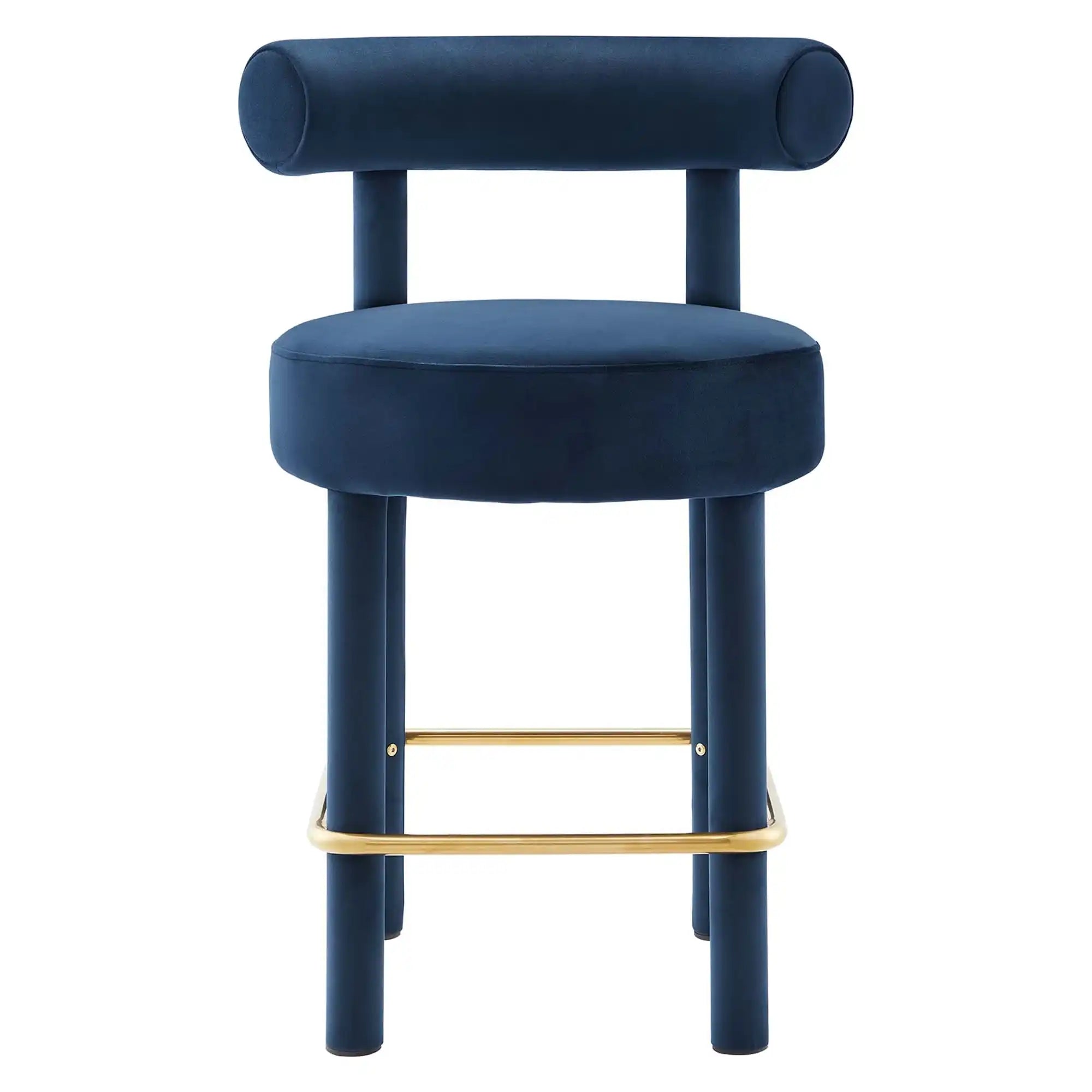 Toulouse Performance Velvet Counter Stool Set of 2 by Modway - Best Buy Furniture