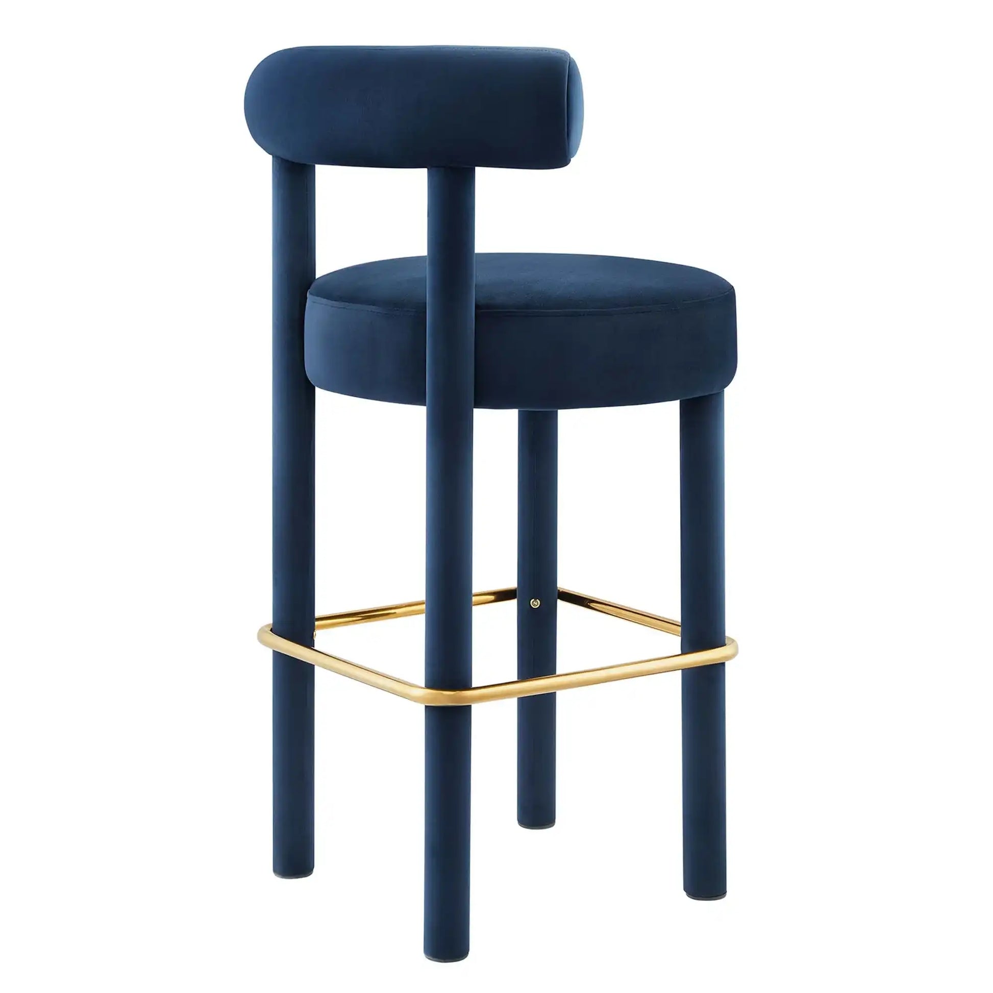 Toulouse Performance Velvet Bar Stool Set of 2 by Modway - Best Buy Furniture
