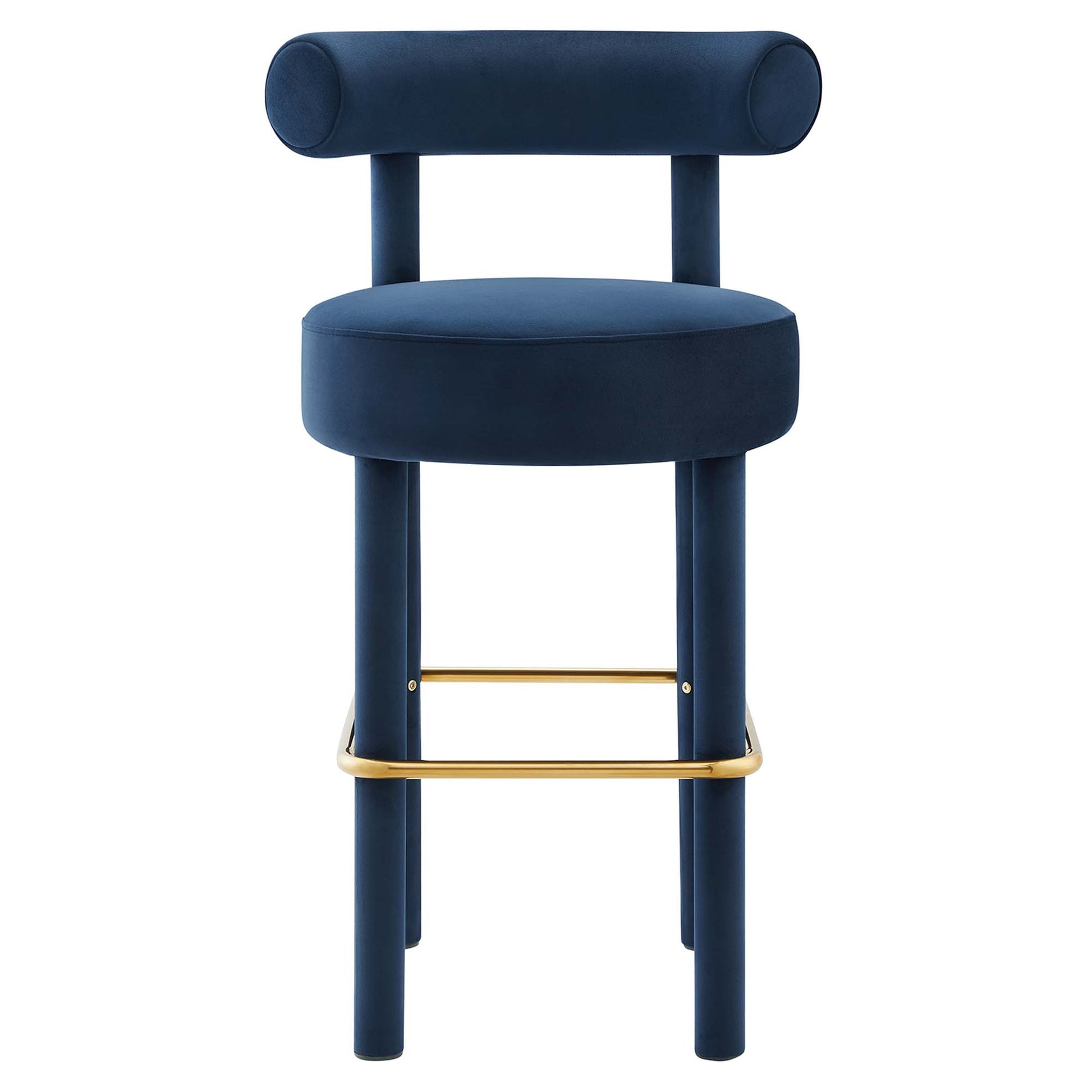 Toulouse Performance Velvet Bar Stool Set of 2 by Modway - Best Buy Furniture