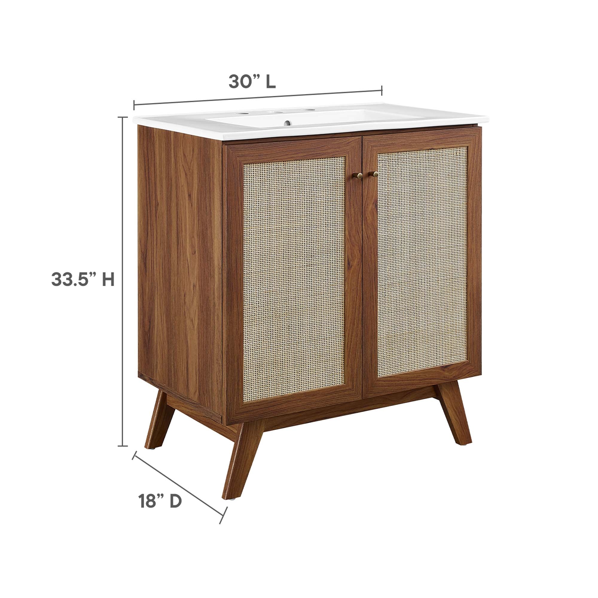 Soma 30" Bathroom Vanity by Modway - Best Buy Furniture