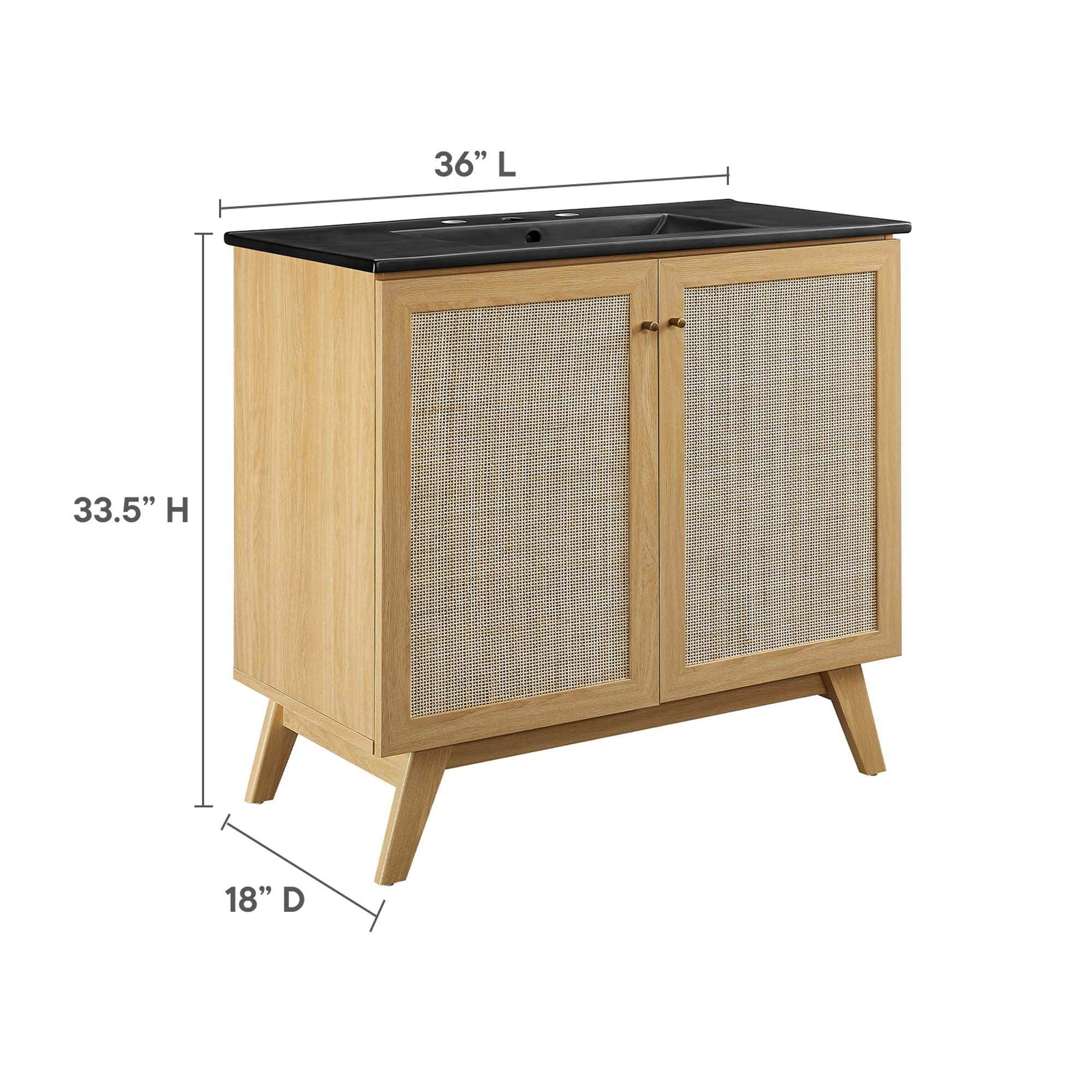 Soma 36" Bathroom Vanity by Modway - Best Buy Furniture