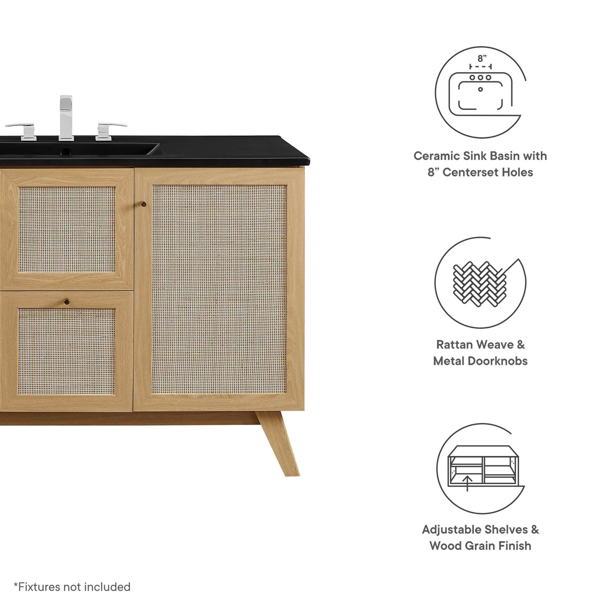 Soma 48" Single Sink Bathroom Vanity by Modway - Best Buy Furniture