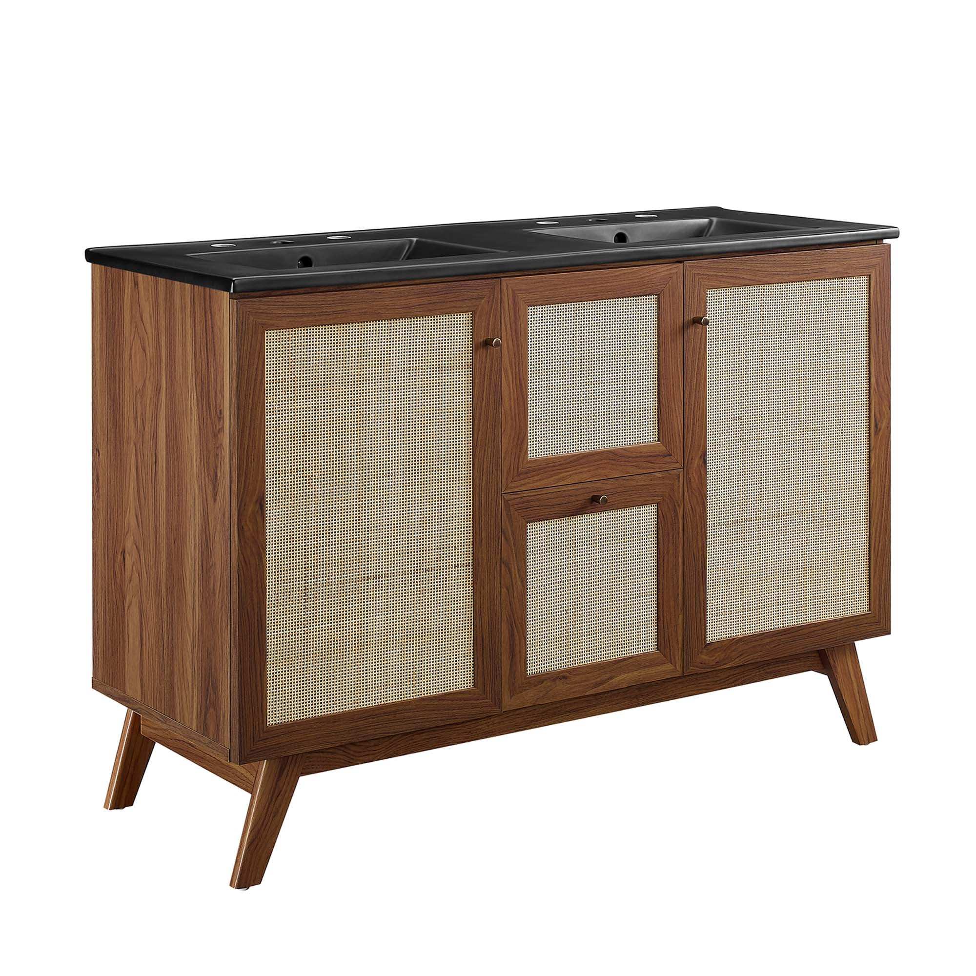 Soma 48" Double Sink Bathroom Vanity by Modway - Best Buy Furniture