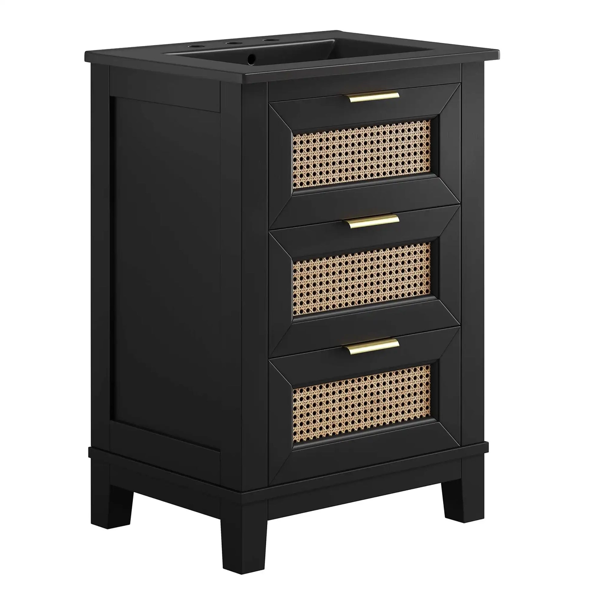 Dixie 24" Solid Wood Bathroom Vanity Cabinet by Modway - Best Buy Furniture