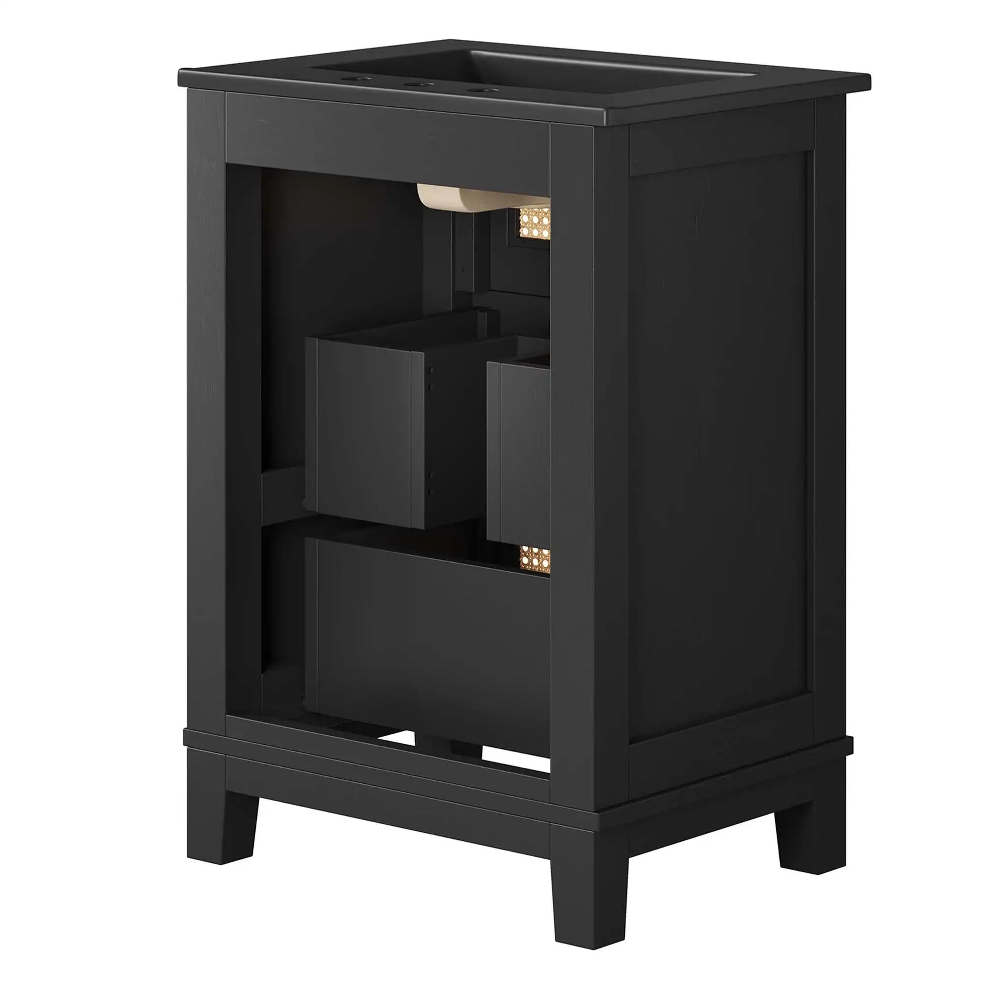Dixie 24" Solid Wood Bathroom Vanity Cabinet by Modway - Best Buy Furniture