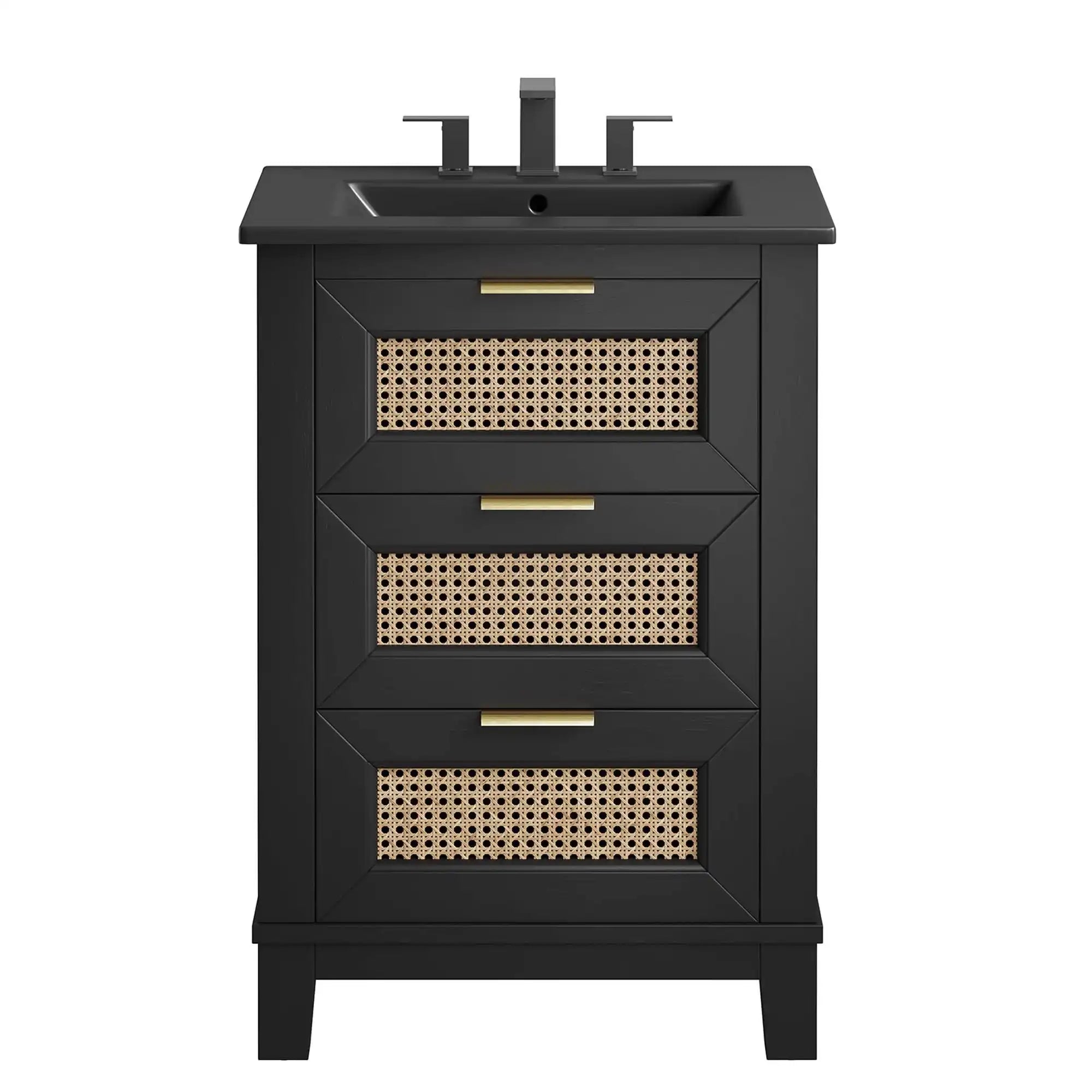 Dixie 24" Solid Wood Bathroom Vanity Cabinet by Modway - Best Buy Furniture