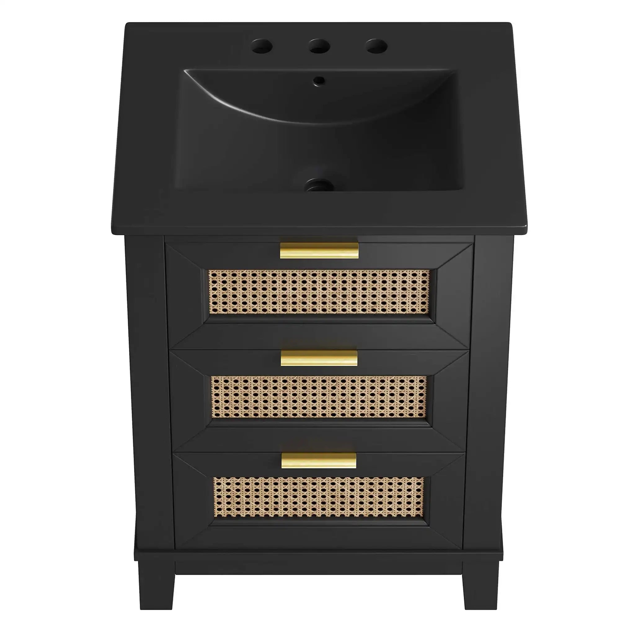 Dixie 24" Solid Wood Bathroom Vanity Cabinet by Modway - Best Buy Furniture