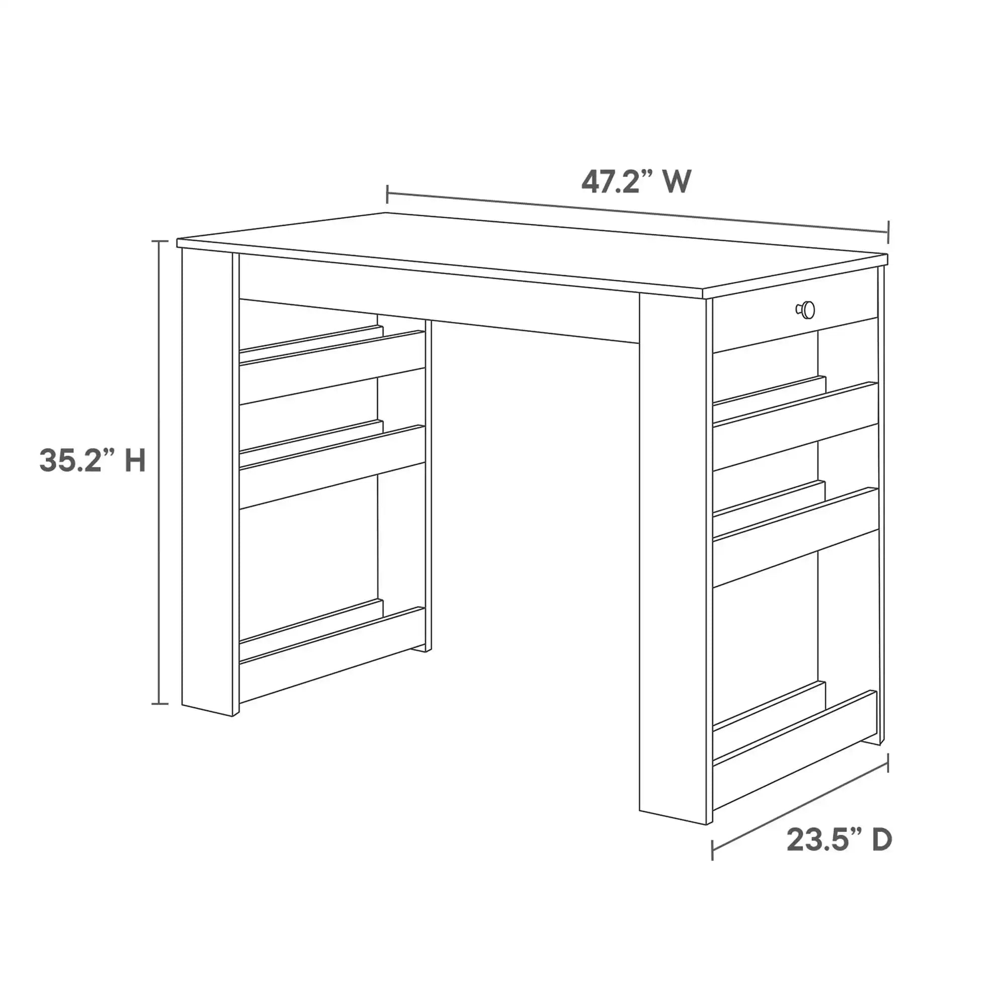 Galley 3-Piece Kitchen Island and Stool Set by Modway - Best Buy Furniture