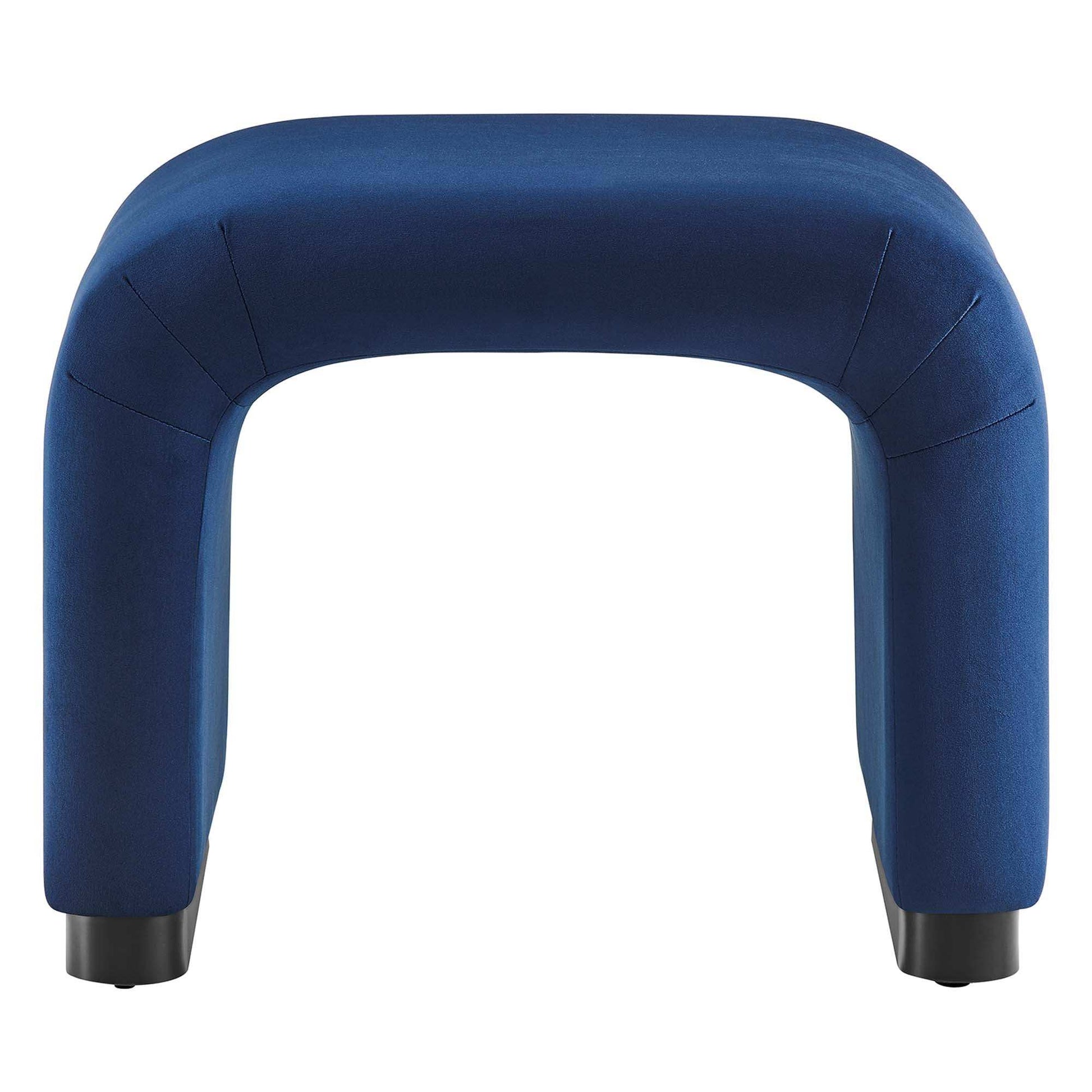 Koda Performance Velvet Waterfall Stool by Modway - Best Buy Furniture
