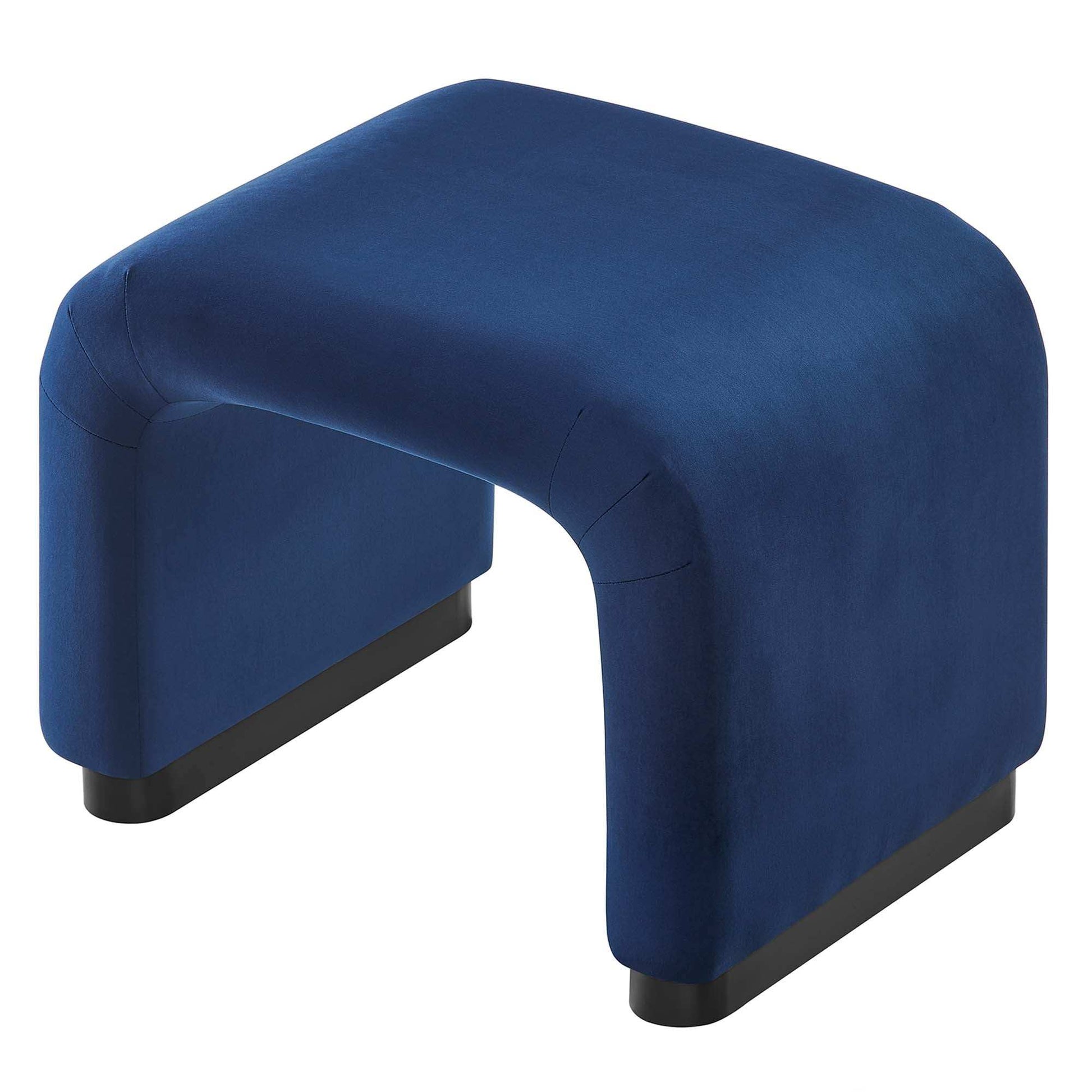 Koda Performance Velvet Waterfall Stool by Modway - Best Buy Furniture