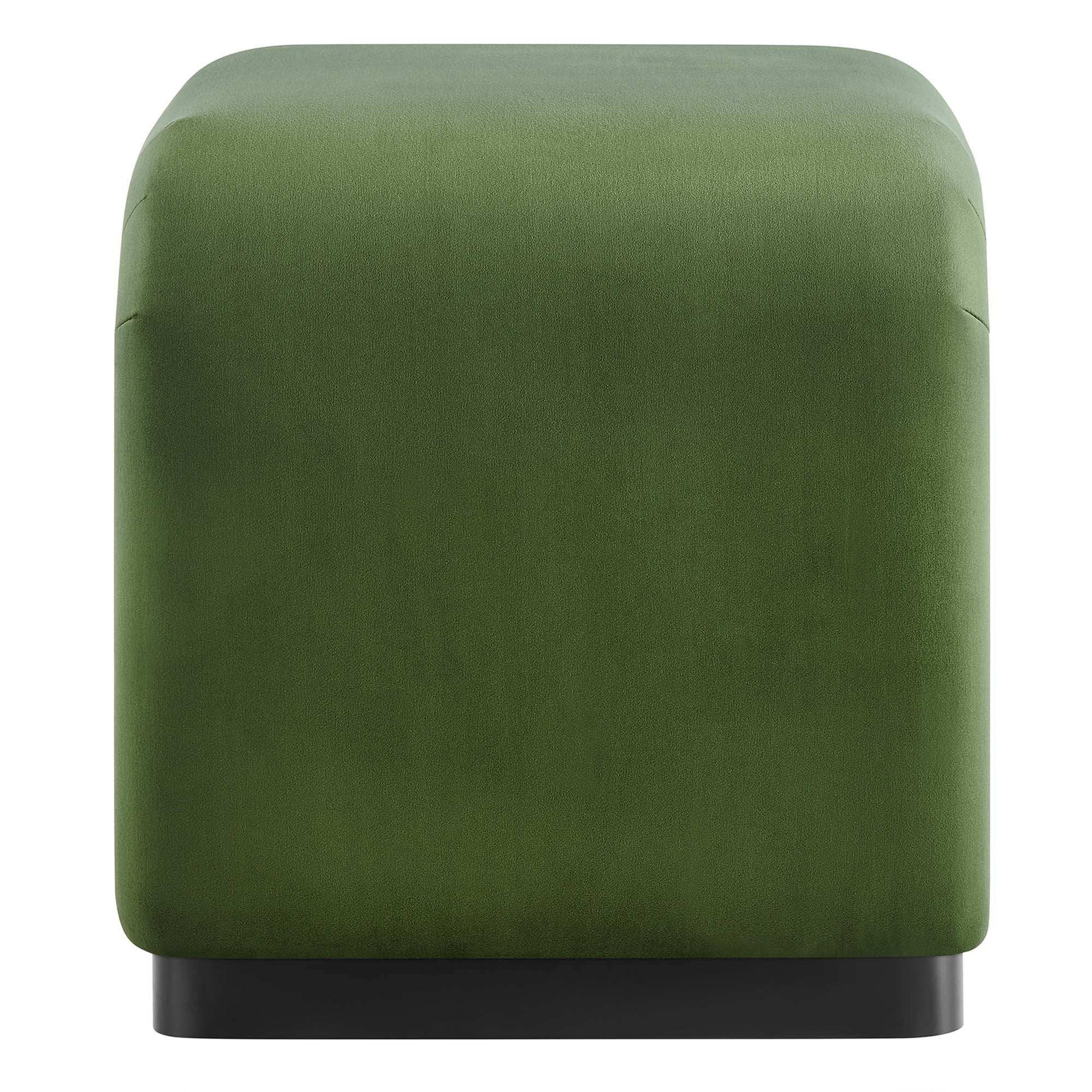Koda Performance Velvet Waterfall Stool by Modway - Best Buy Furniture
