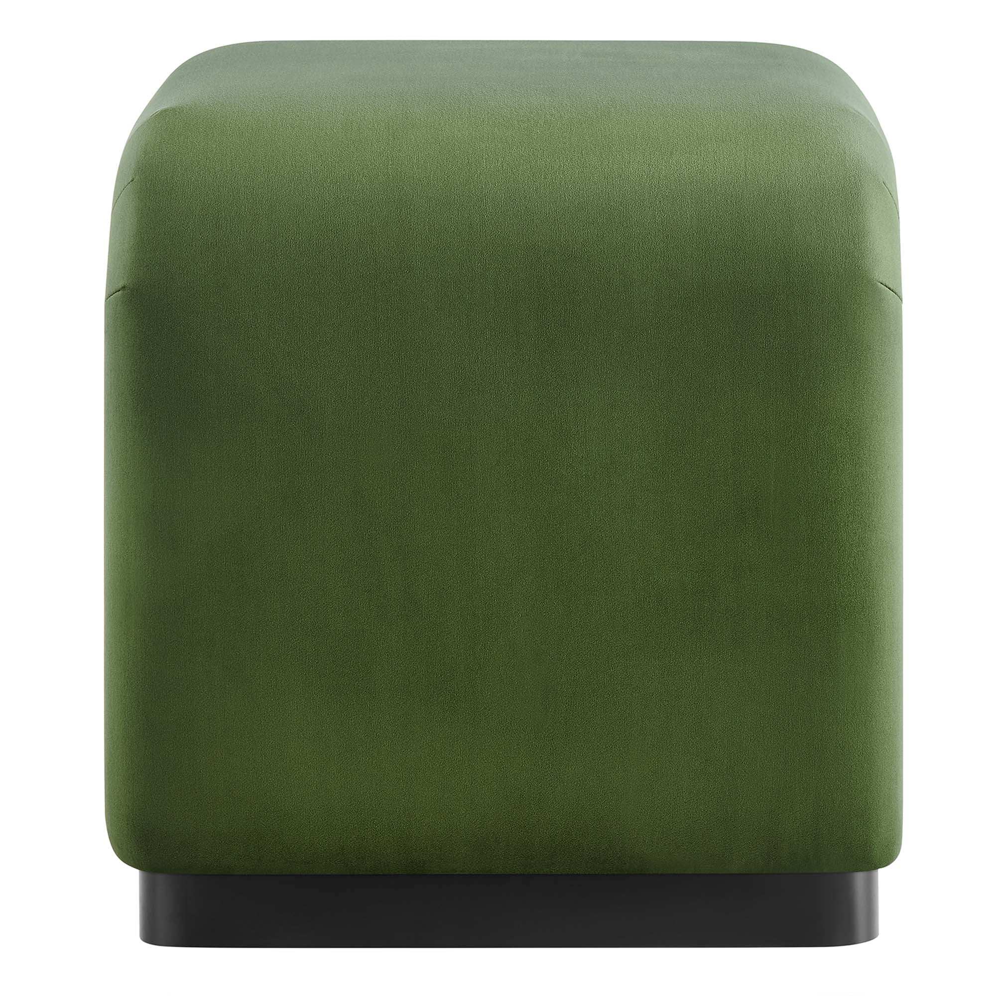 Koda Performance Velvet Waterfall Stool by Modway - Best Buy Furniture