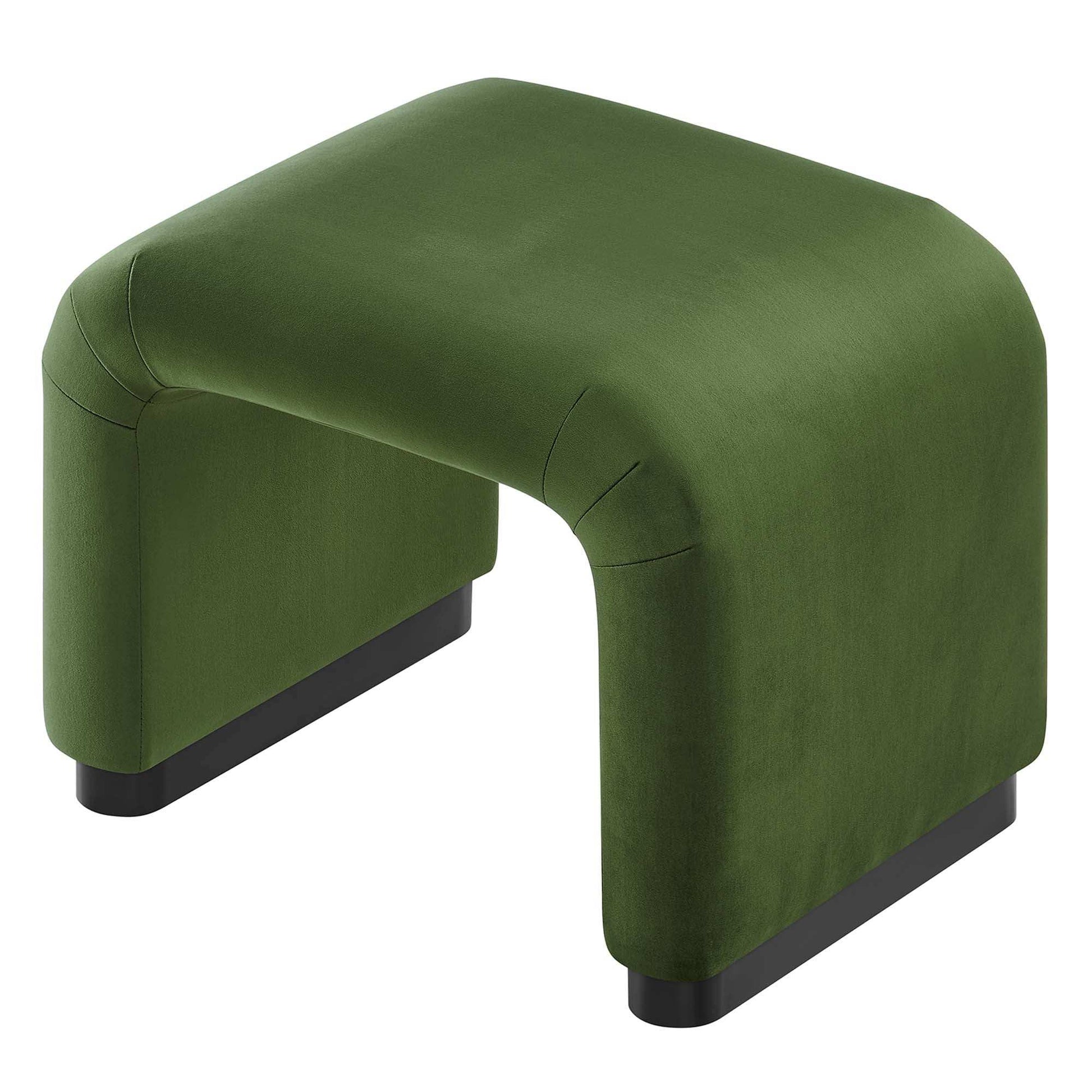 Koda Performance Velvet Waterfall Stool by Modway - Best Buy Furniture