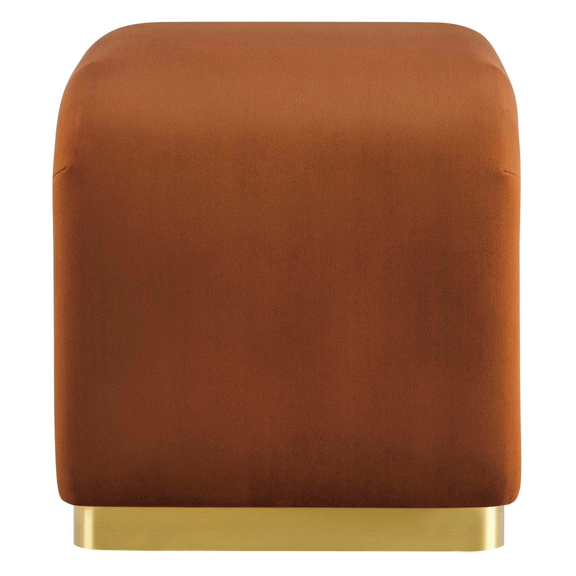 Koda Performance Velvet Waterfall Stool by Modway - Best Buy Furniture