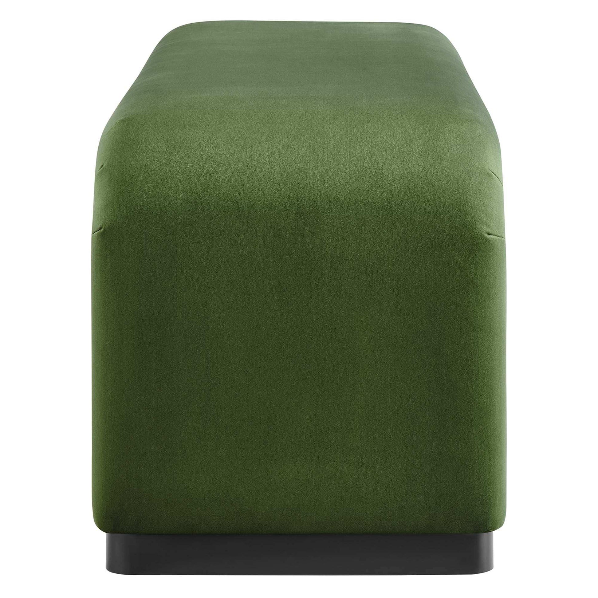 Koda Performance Velvet Waterfall Long Bench by Modway - Best Buy Furniture