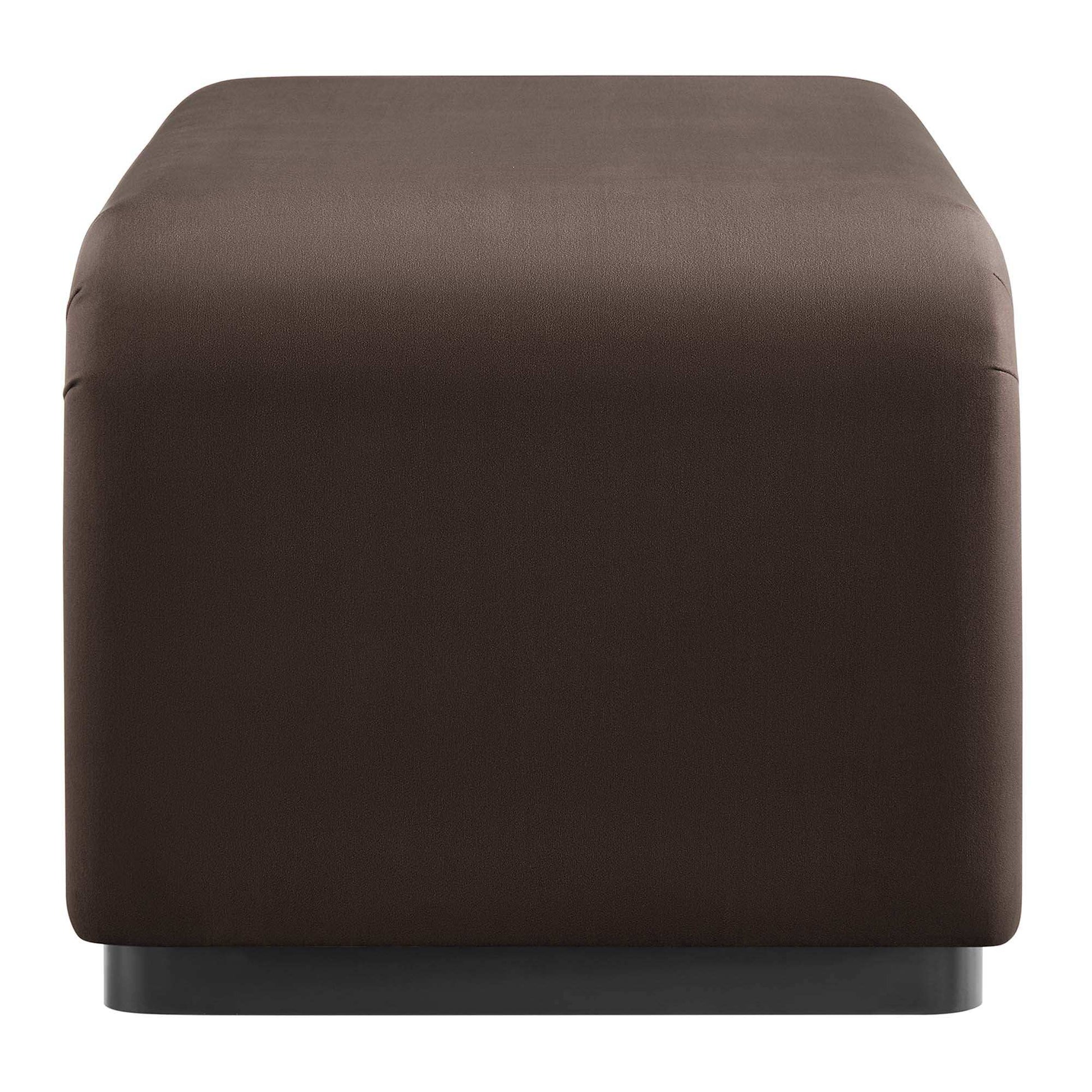 Koda Performance Velvet Waterfall Ottoman by Modway - Best Buy Furniture