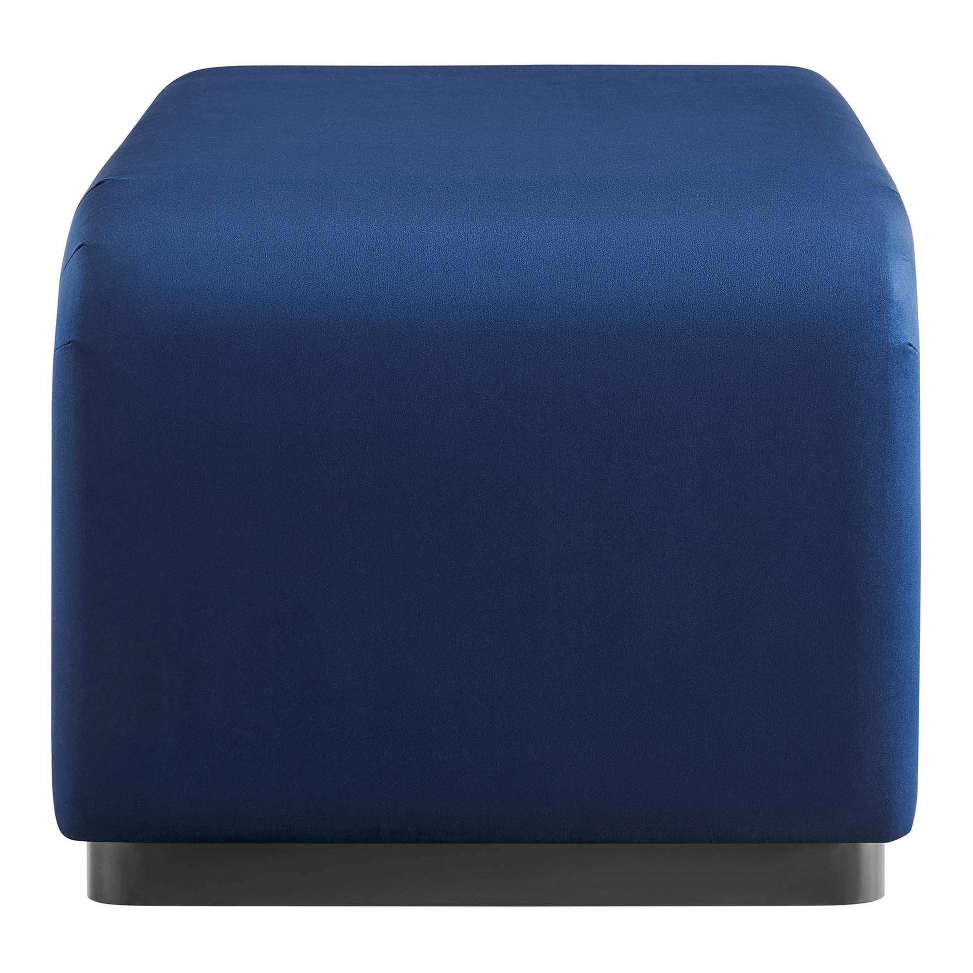 Koda Performance Velvet Waterfall Ottoman by Modway - Best Buy Furniture