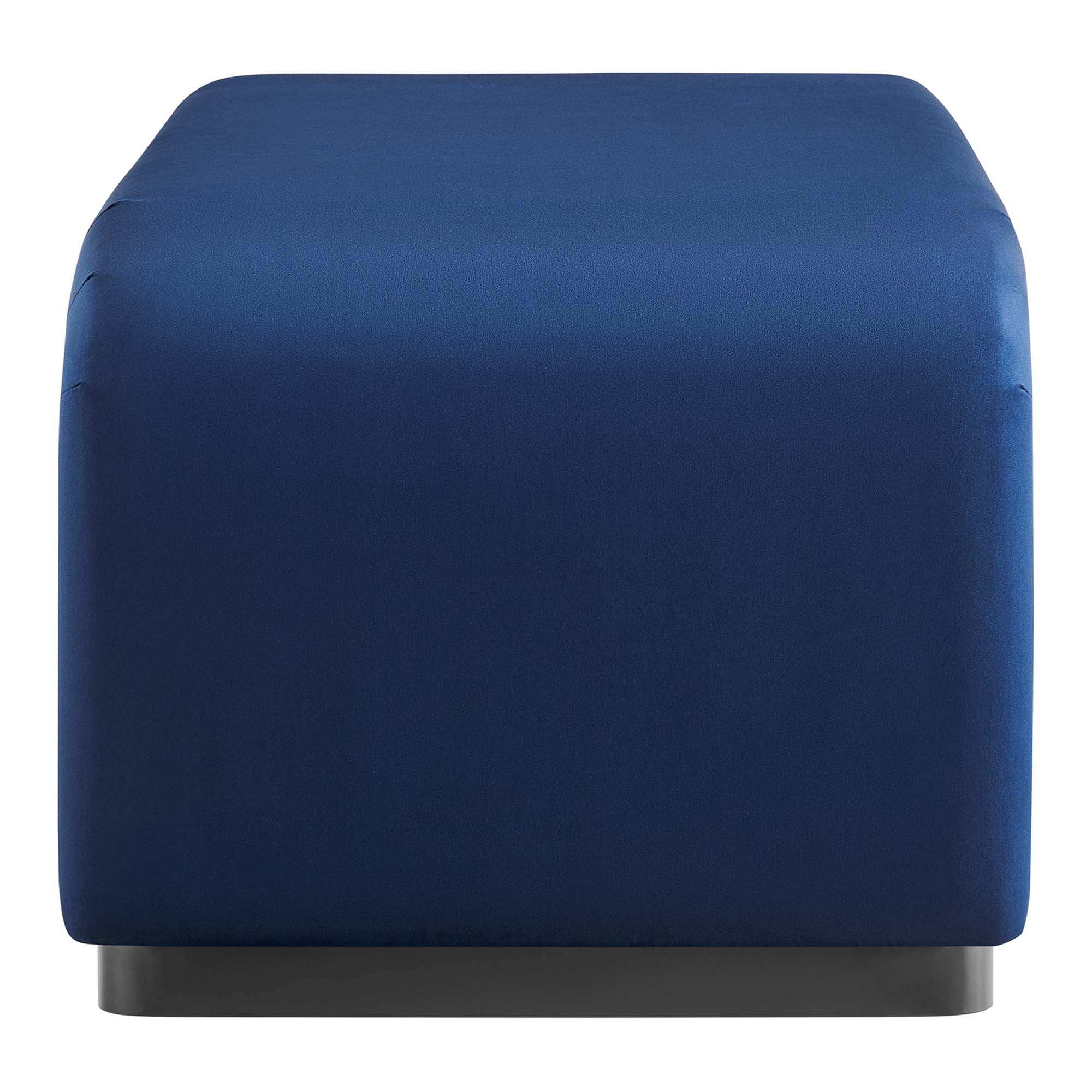 Koda Performance Velvet Waterfall Ottoman by Modway - Best Buy Furniture