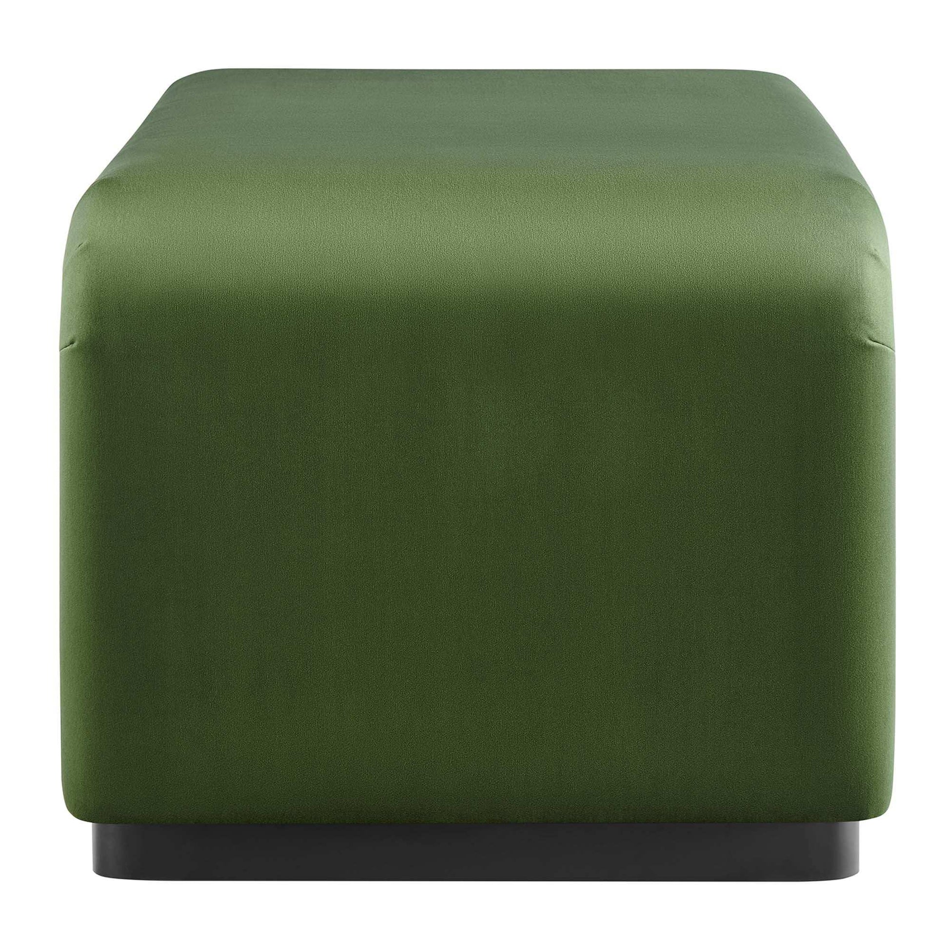 Koda Performance Velvet Waterfall Ottoman by Modway - Best Buy Furniture