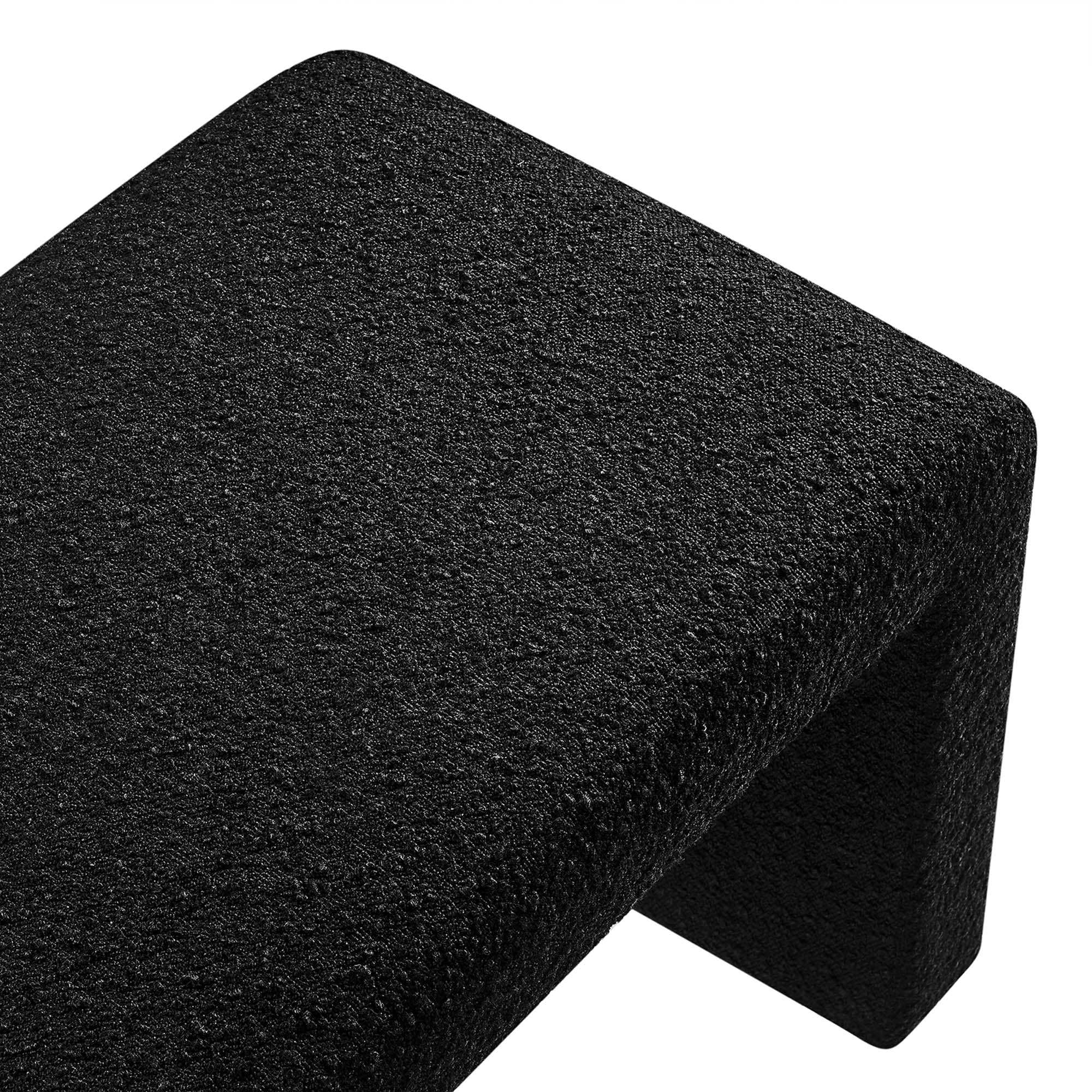 Simba Boucle Fabric Waterfall Long Bench by Modway - Best Buy Furniture