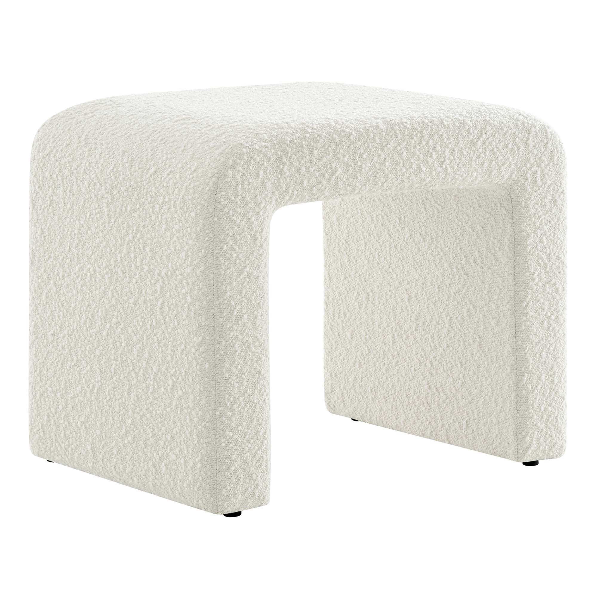 Simba Boucle Fabric Waterfall Stool by Modway - Best Buy Furniture