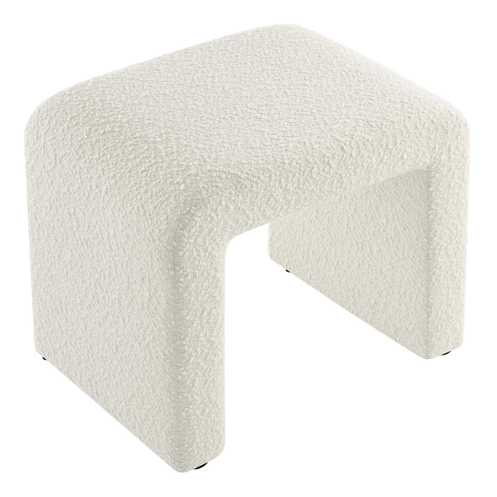 Simba Boucle Fabric Waterfall Stool by Modway - Best Buy Furniture
