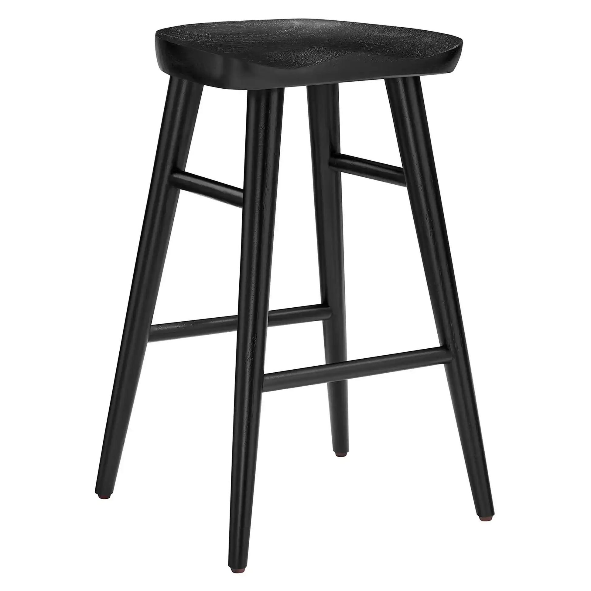 Saville Backless Wood Counter Stools Set of 2 by Modway - Best Buy Furniture