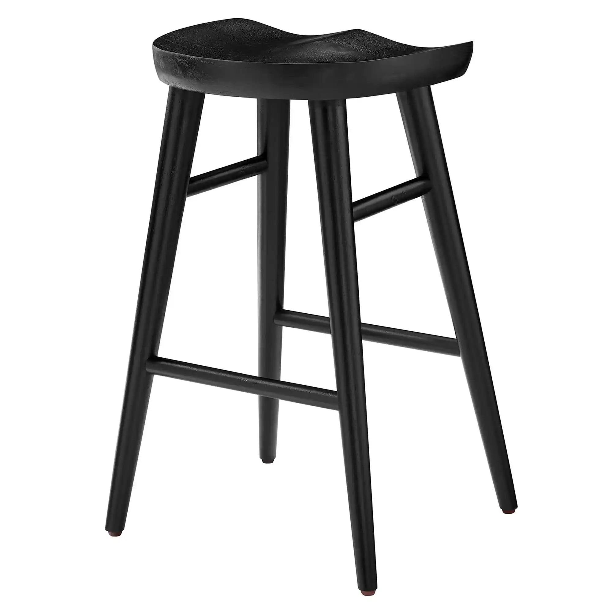 Saville Backless Wood Counter Stools Set of 2 by Modway - Best Buy Furniture