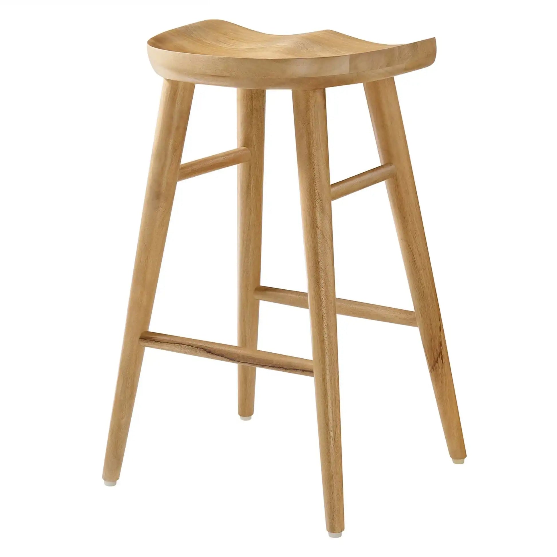 Saville Backless Wood Counter Stools Set of 2 by Modway - Best Buy Furniture