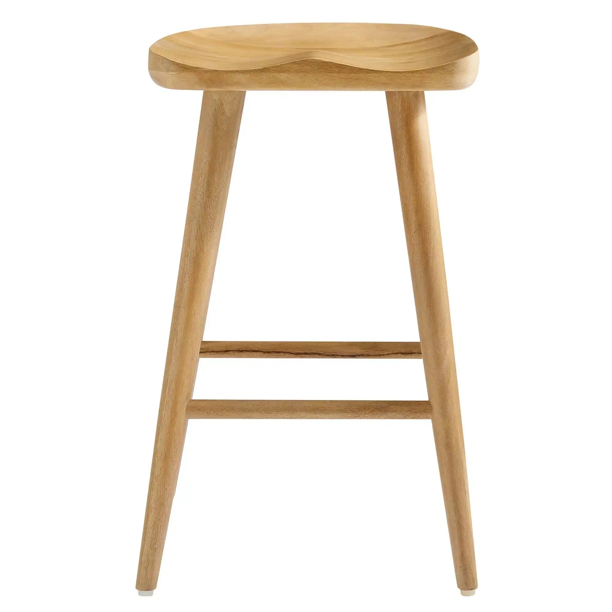 Saville Backless Wood Counter Stools Set of 2 by Modway - Best Buy Furniture