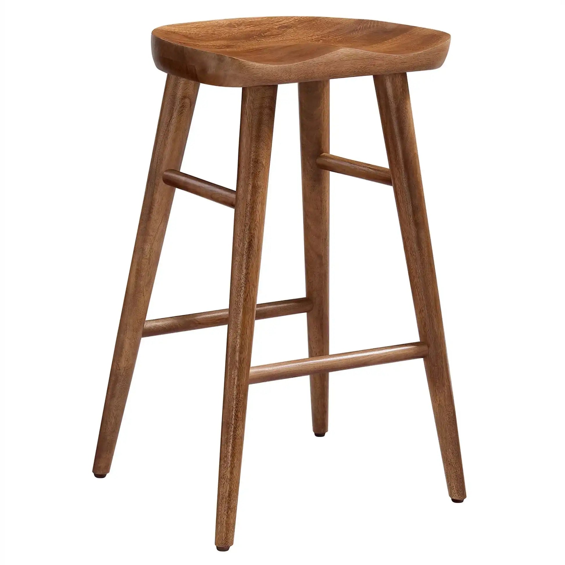 Saville Backless Wood Counter Stools Set of 2 by Modway - Best Buy Furniture