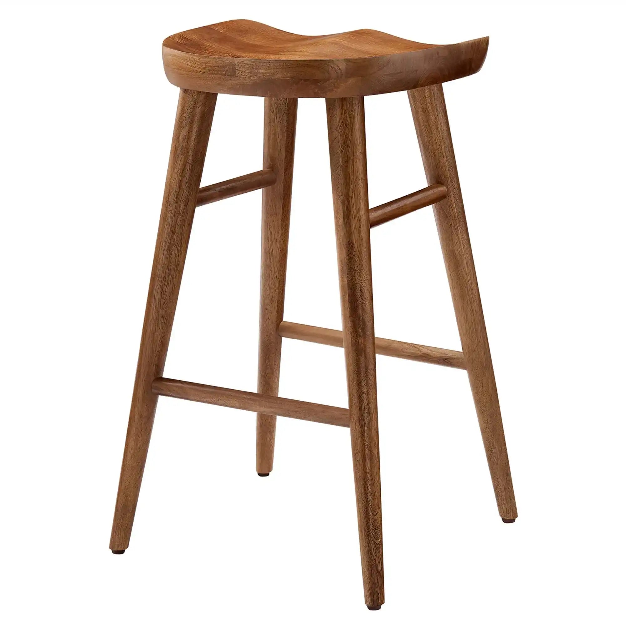 Saville Backless Wood Counter Stools Set of 2 by Modway - Best Buy Furniture