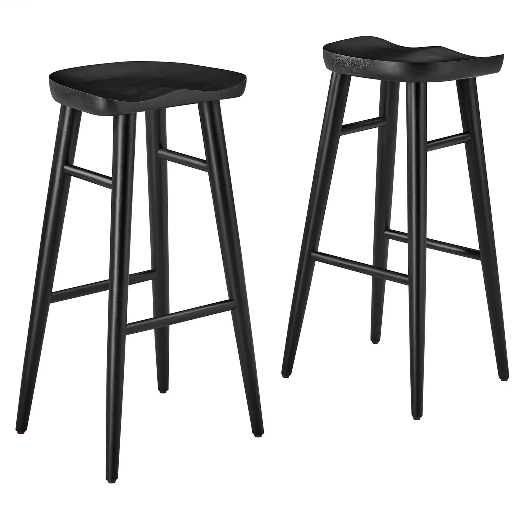 Saville Backless Wood Bar Stools Set of 2 by Modway - Best Buy Furniture