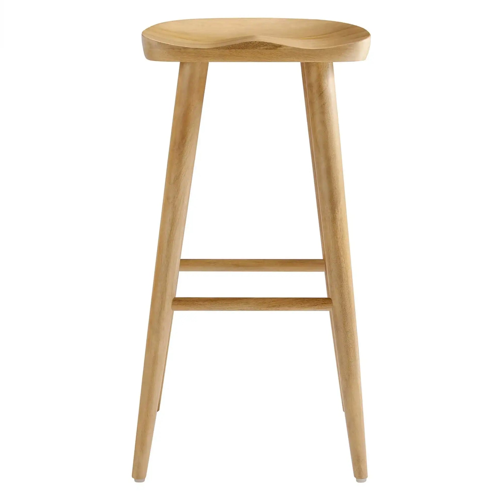Saville Backless Wood Bar Stools Set of 2 by Modway - Best Buy Furniture