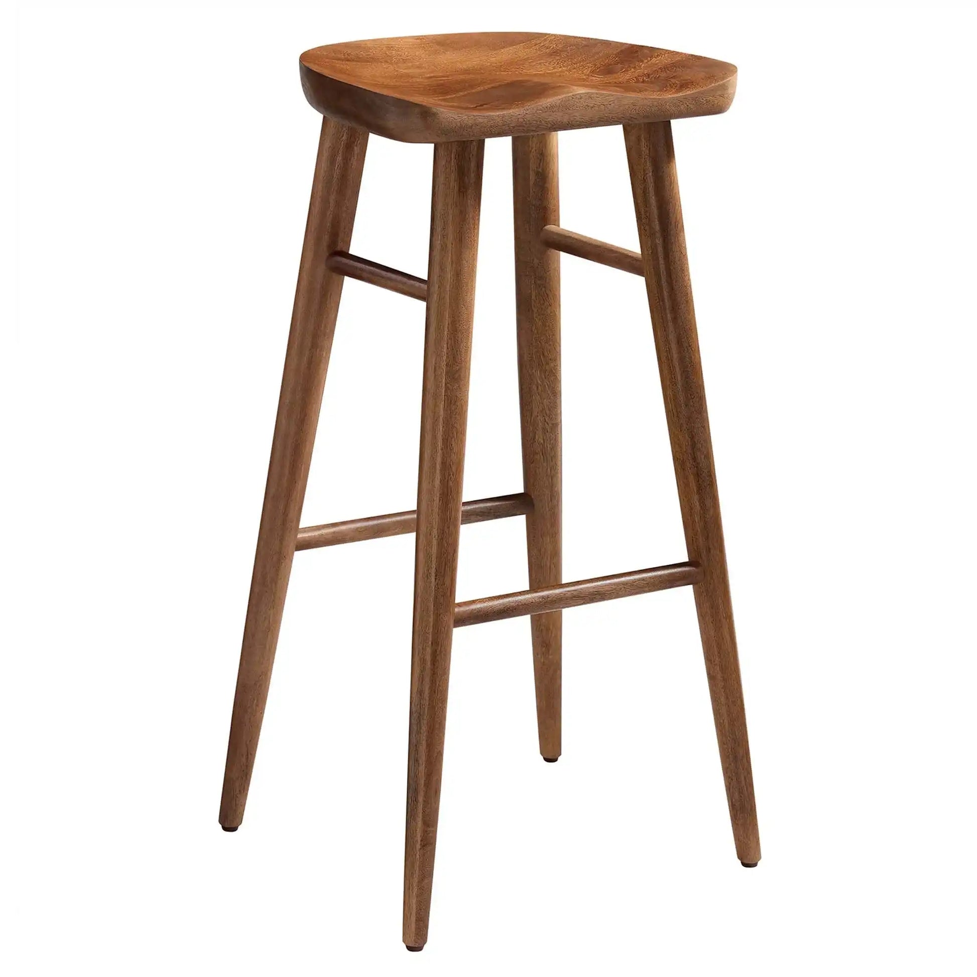 Saville Backless Wood Bar Stools Set of 2 by Modway - Best Buy Furniture